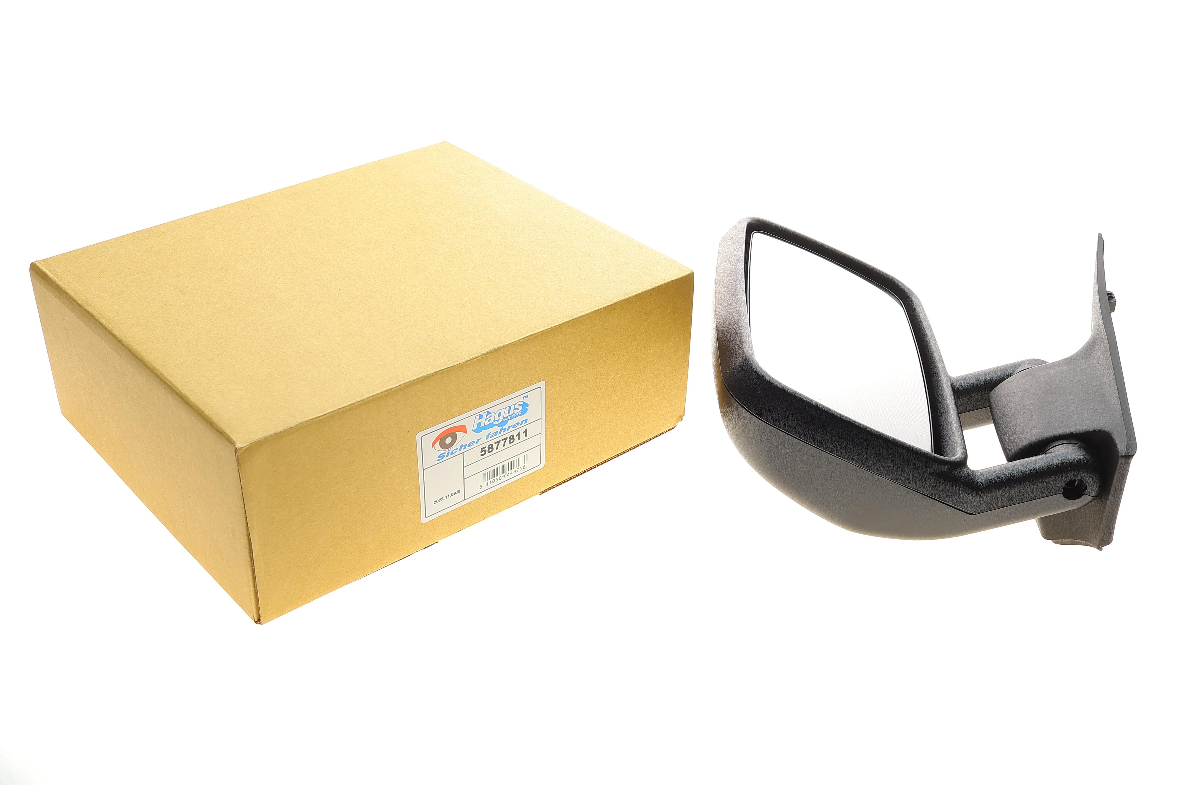 Дзеркало заднього виду MB Sprinter/VW LT 96- (L) (механіка)