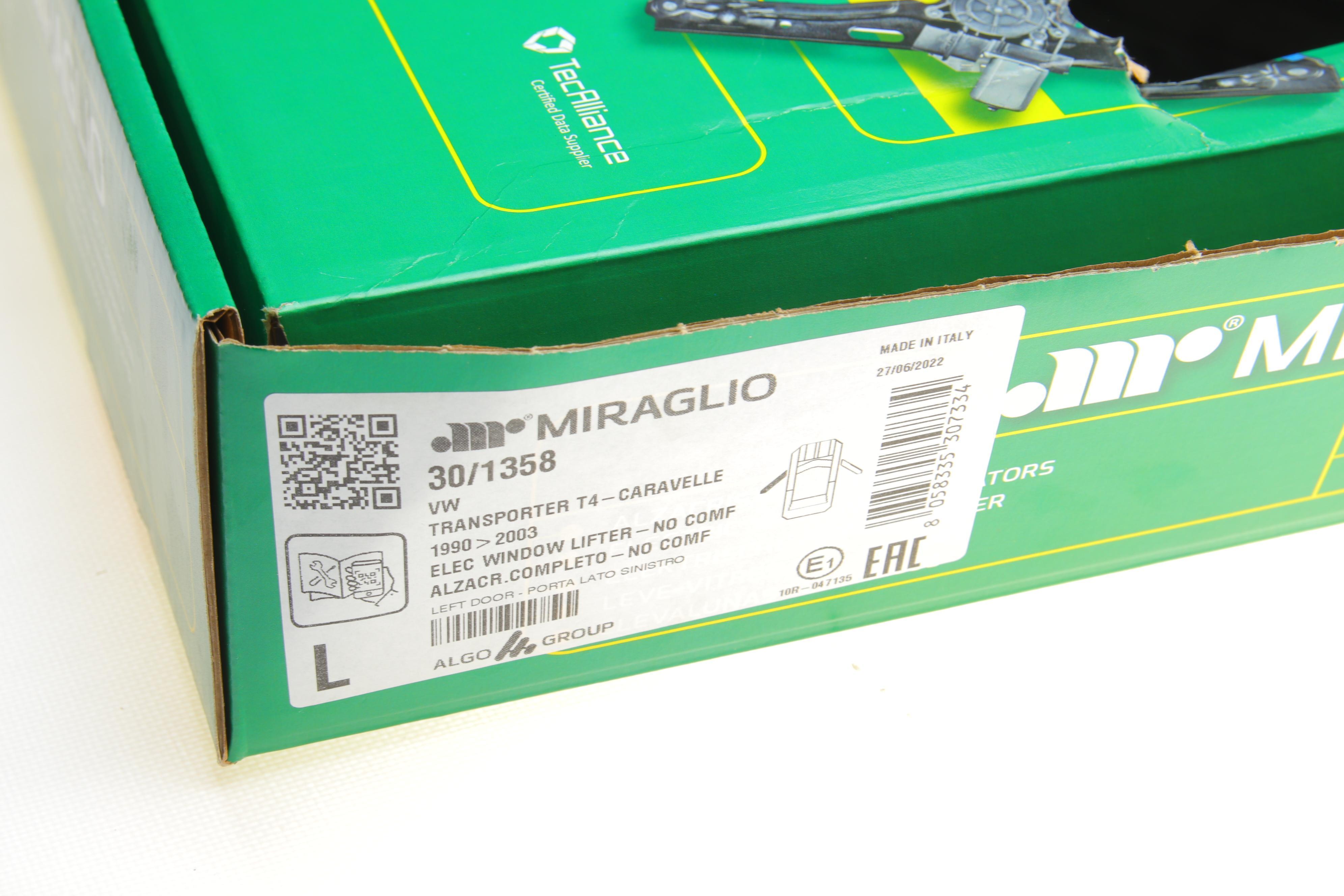 Склопідіймач (передній) VW T4 90-03 (L) (електро) (з моторчиком)