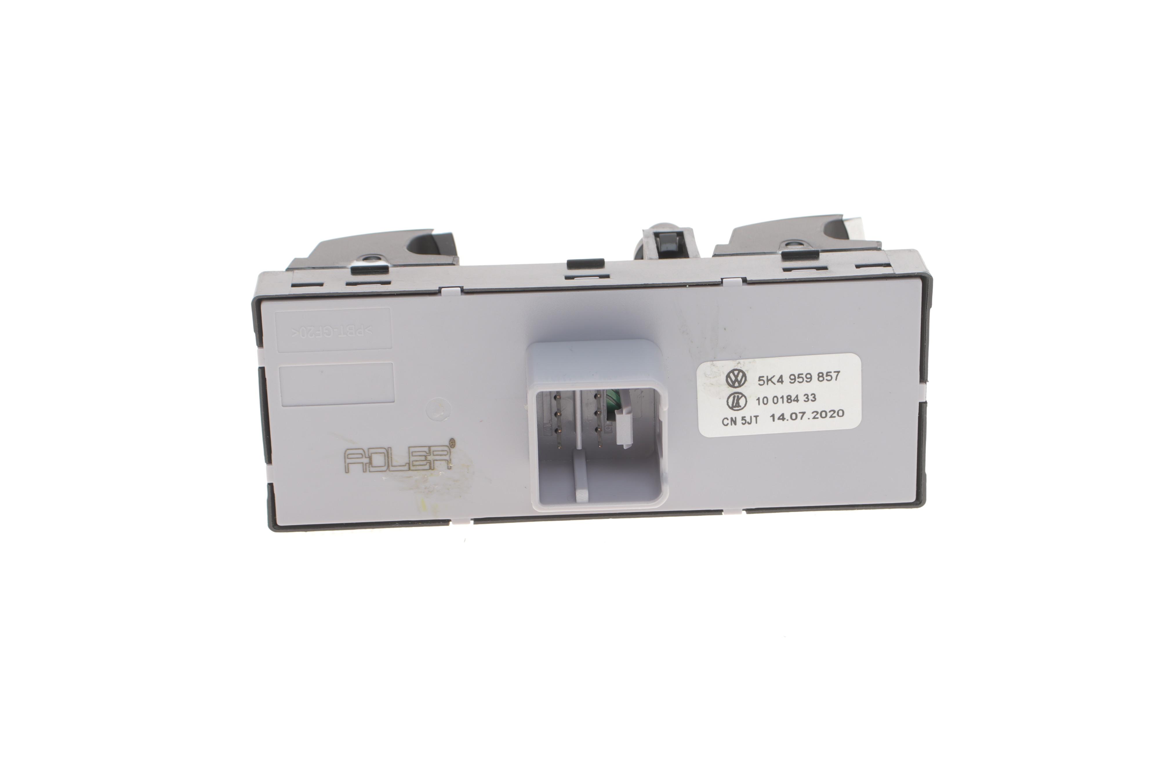 Кнопка склопідйомника (L) VW Passat/Golf/Jetta 05- (блок)