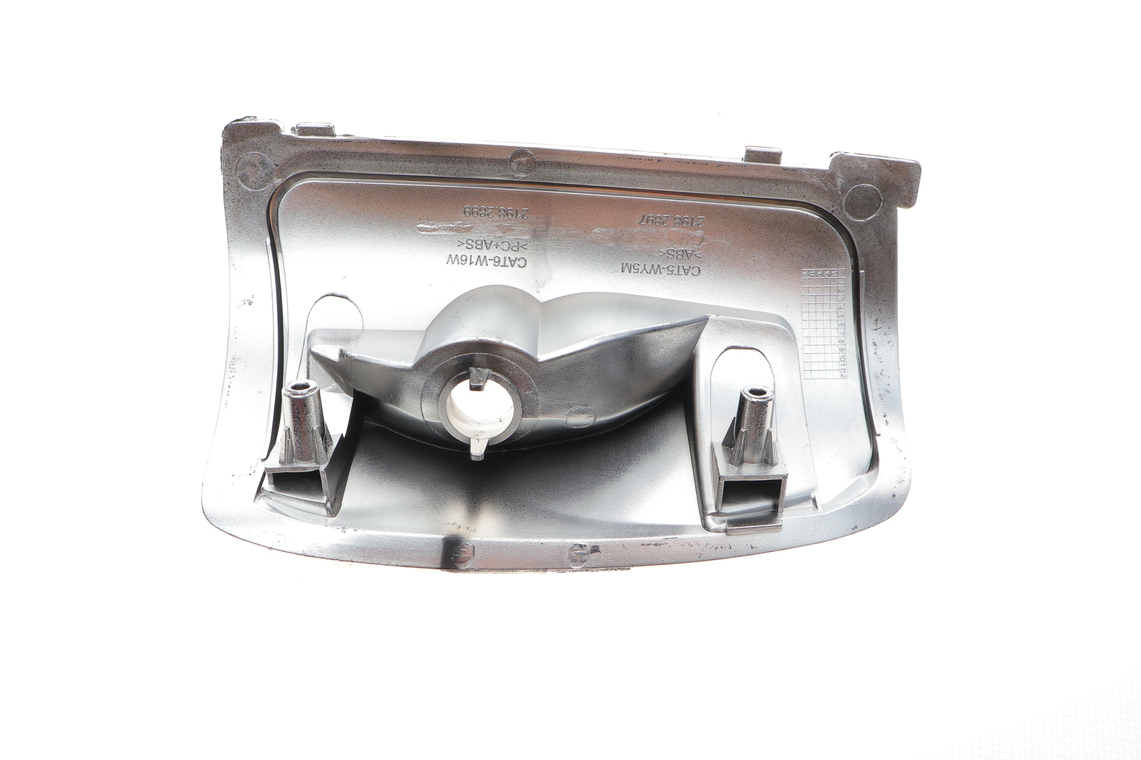 Повторювач повороту на дзеркало Ford Transit 14- (L) (білий)