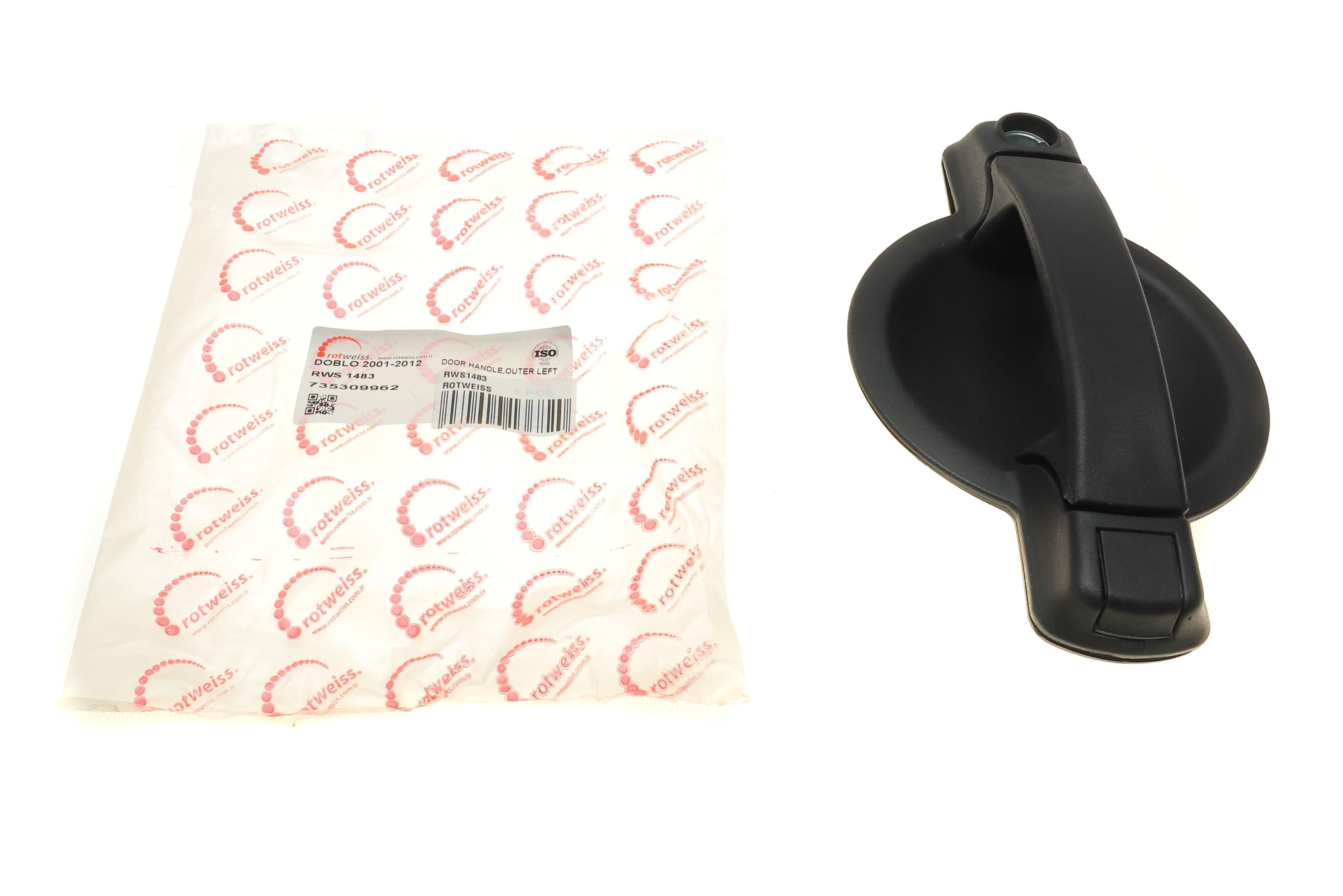 Ручка дверей (бічних/ззовні) (L) Fiat Doblo/Cargo 01-