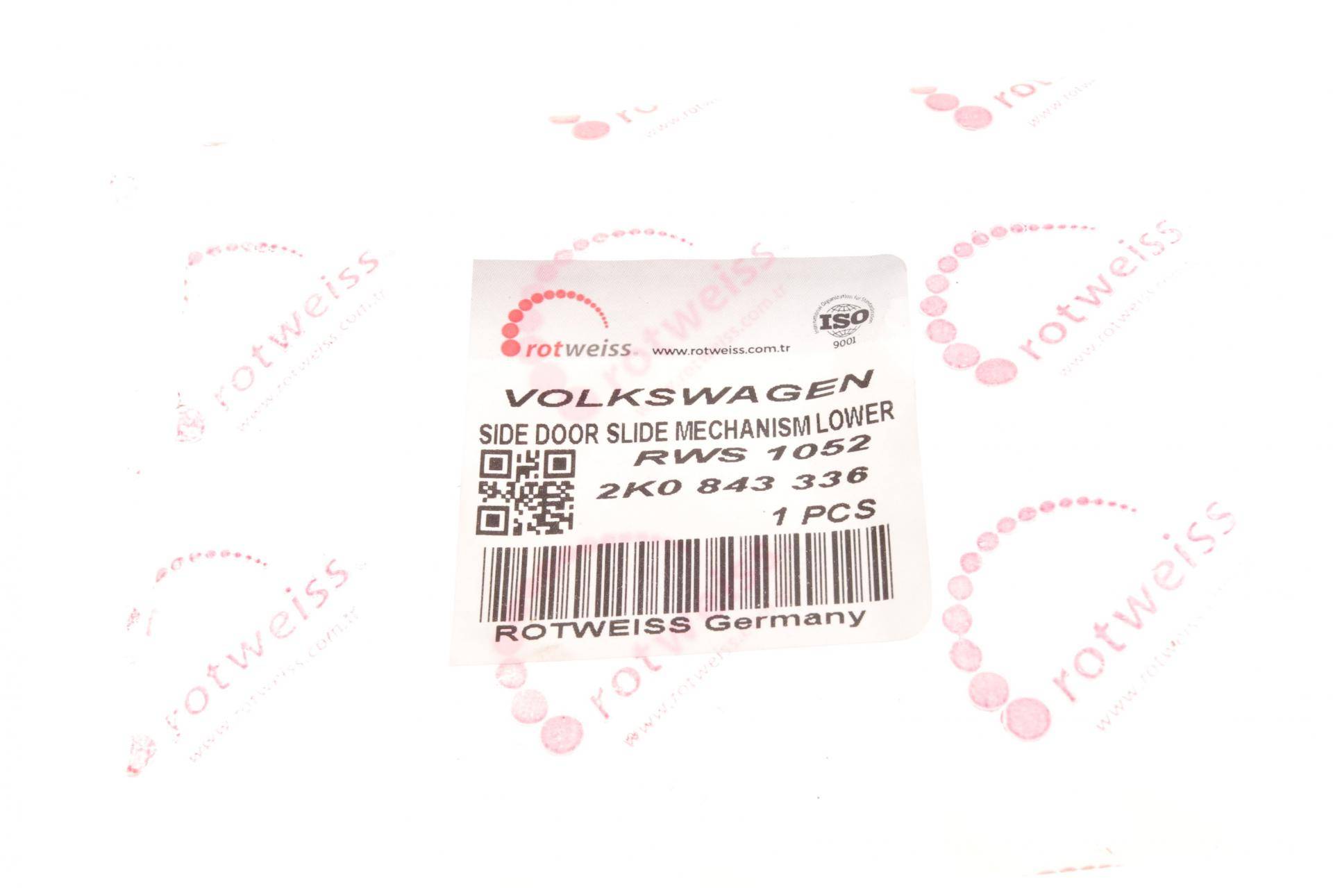 Ролик дверей (бічних/средний) VW Caddy 03- (R) (2K0843336)