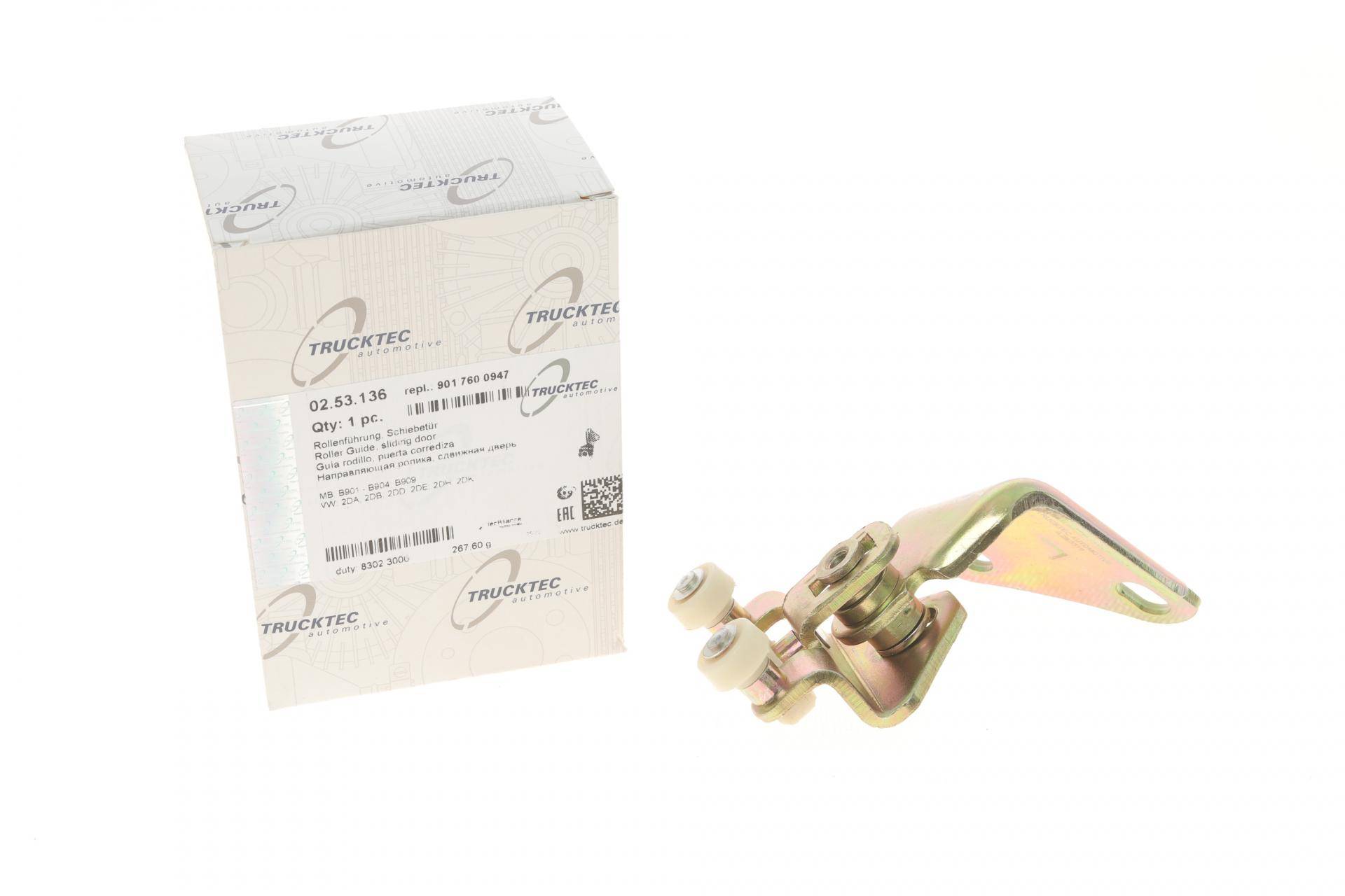 Ролик дверей (бічних/верхній) MB Sprinter/VW LT 96-06 (L)