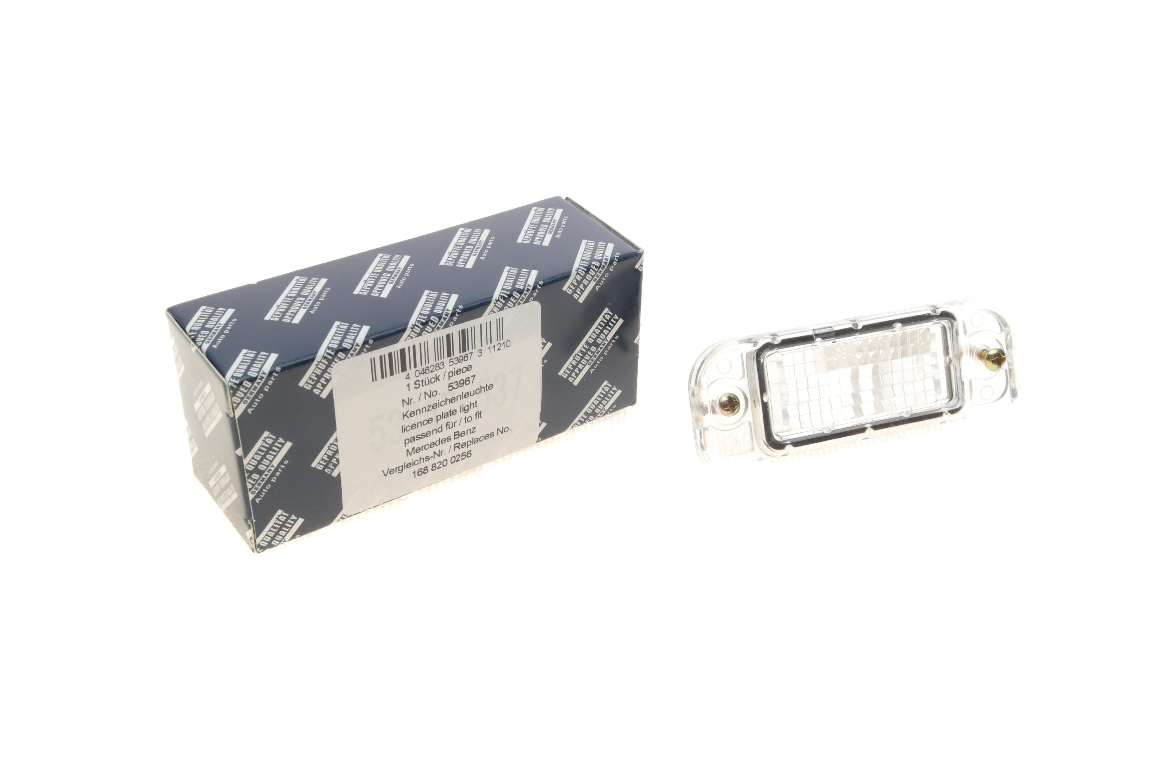 Ліхтар освітлення номерного знака MB A-class (W168) 97-