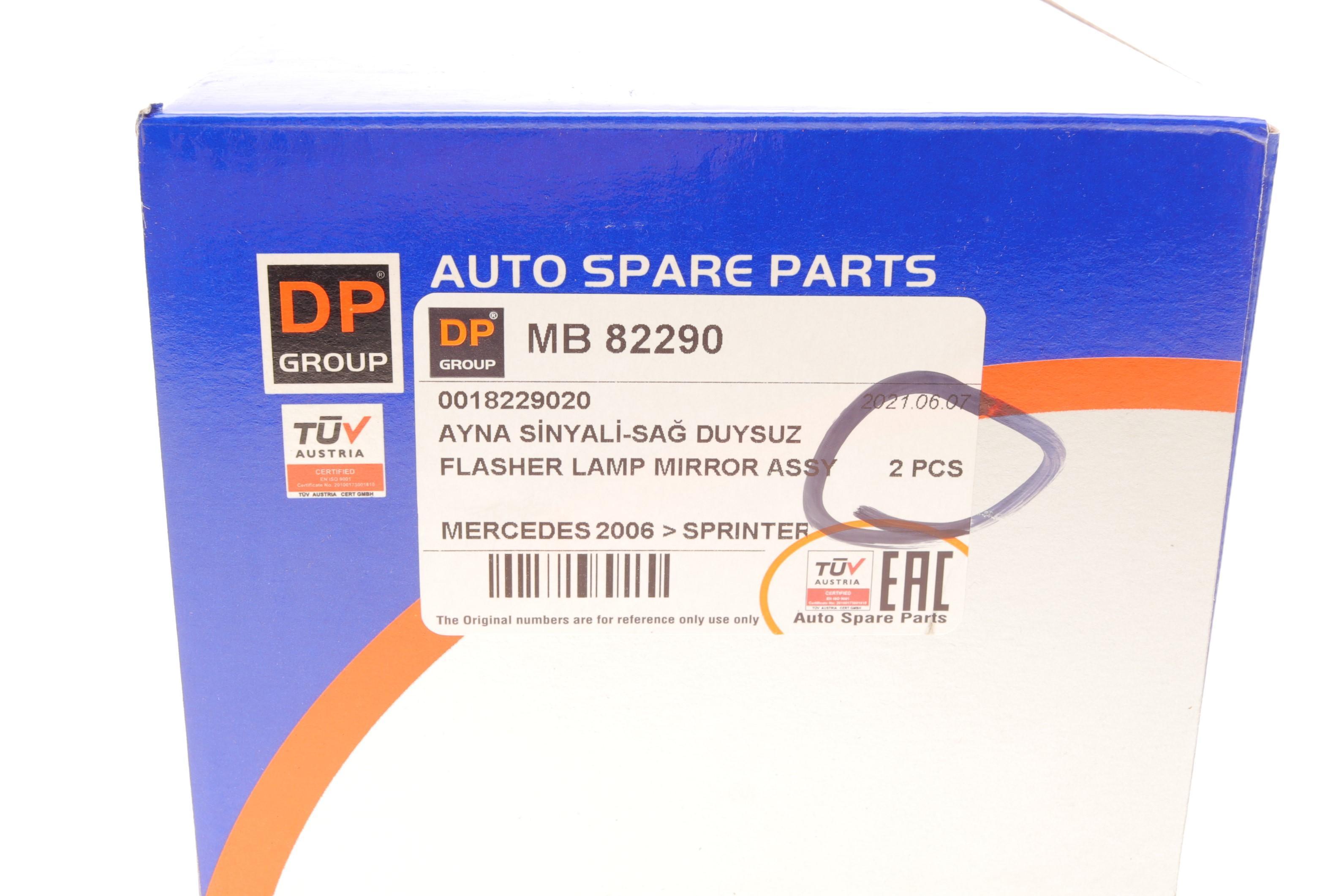 Повторювач повороту на дзеркало MB Sprinter/VW Crafter 06- (R)