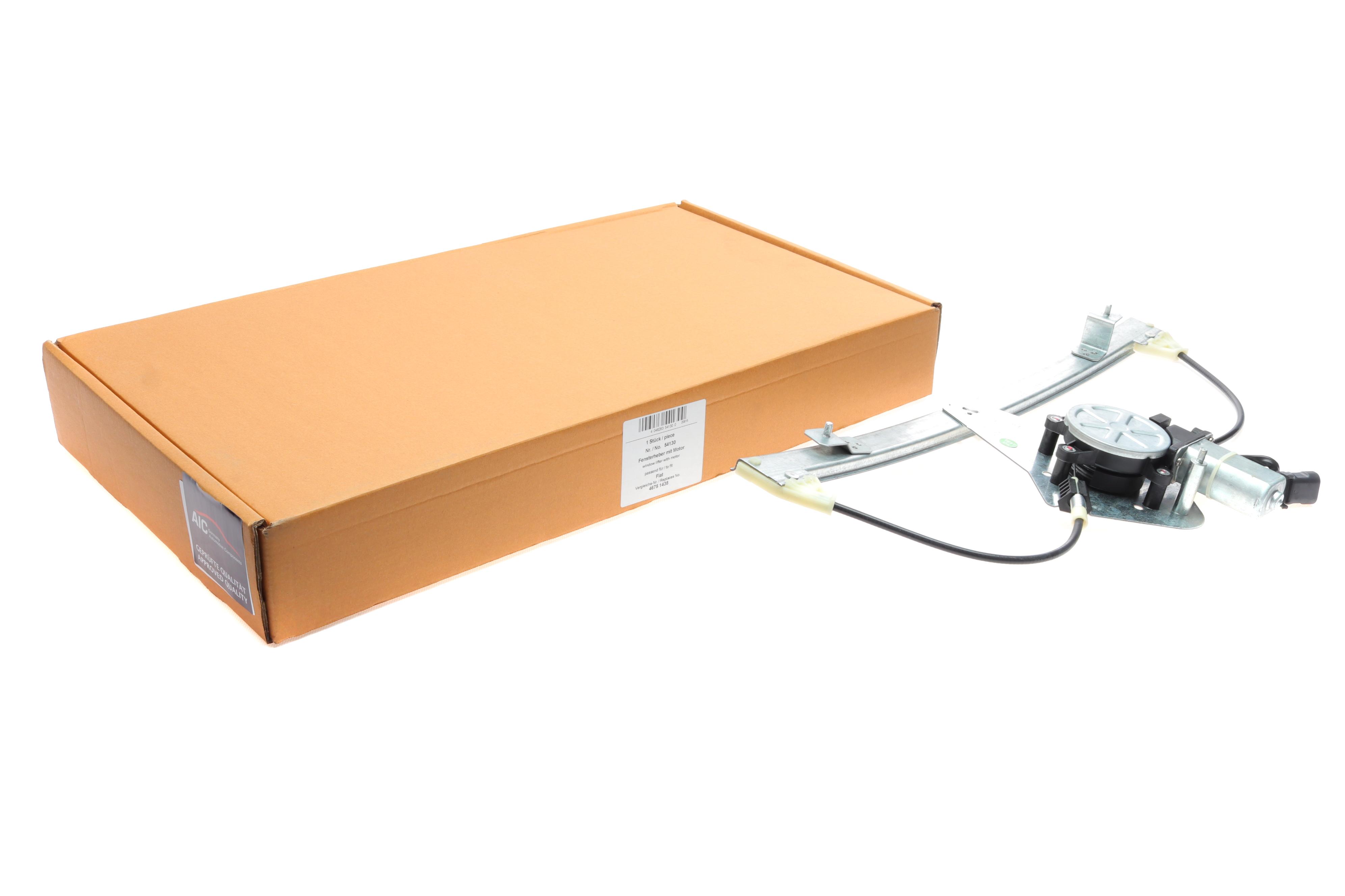 Склопідіймач (передній) Fiat Doblo 01- (R) (електро) (з моторчиком)