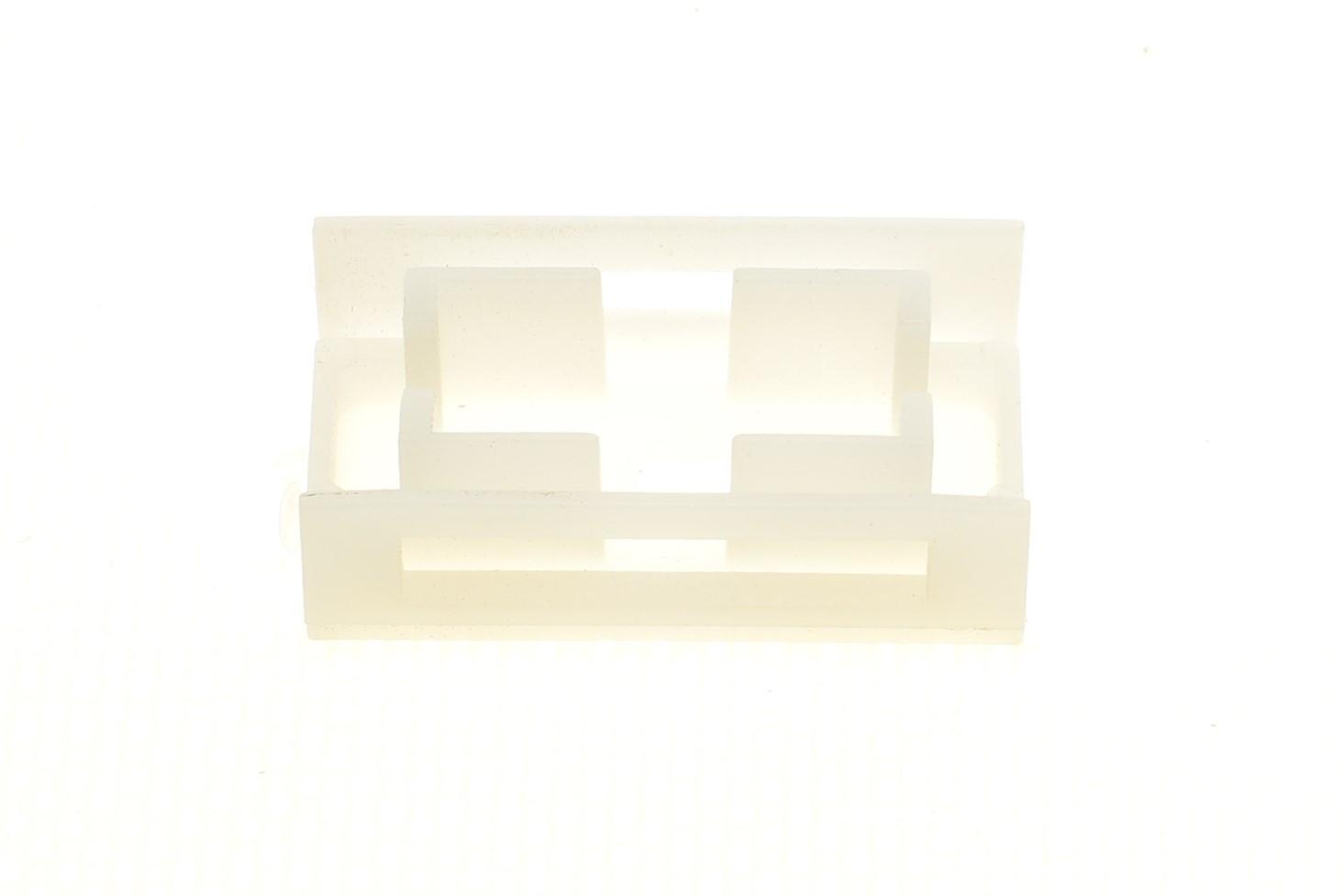 Кріплення планки скла лобового MB Vito (W638) 96-03 (L) (білий) (6389840861)