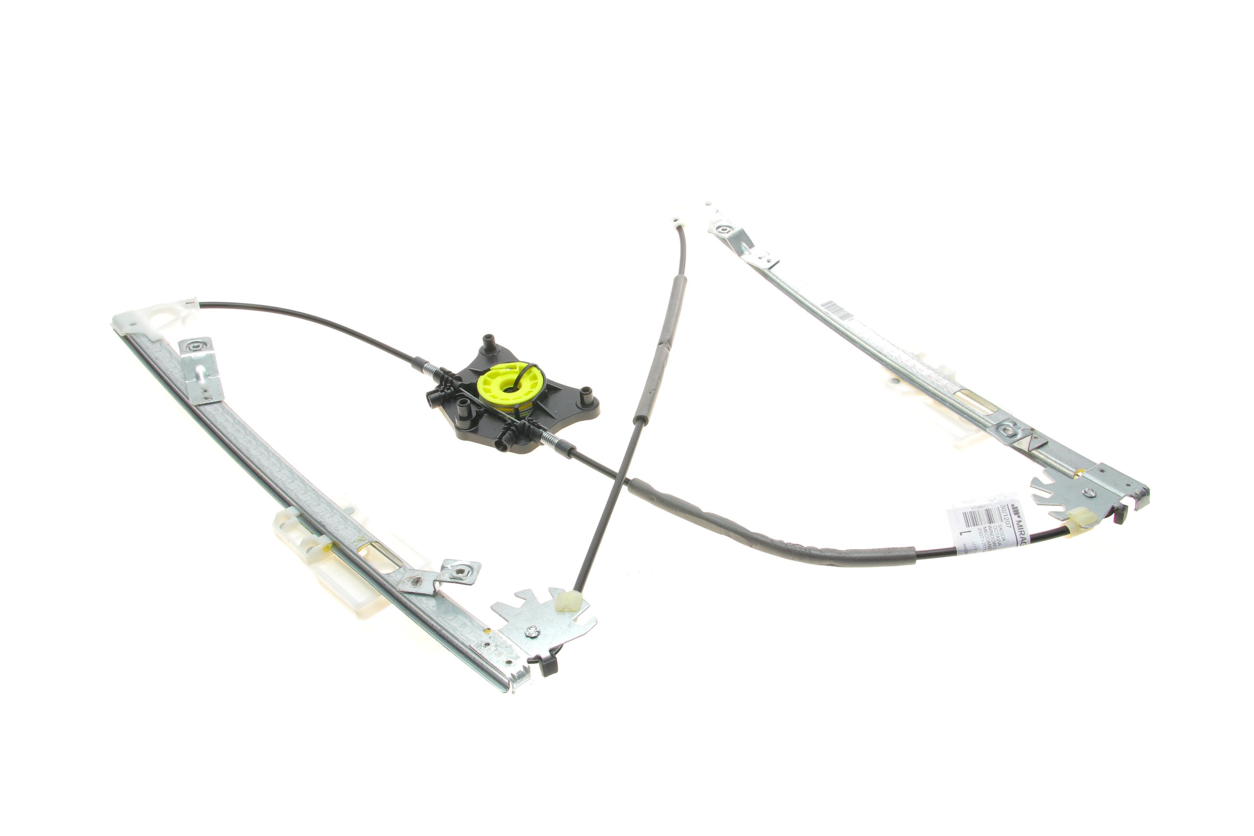 Склопідіймач (передній) Skoda Octavia 04-13 (L) (електро) (без моторчика)