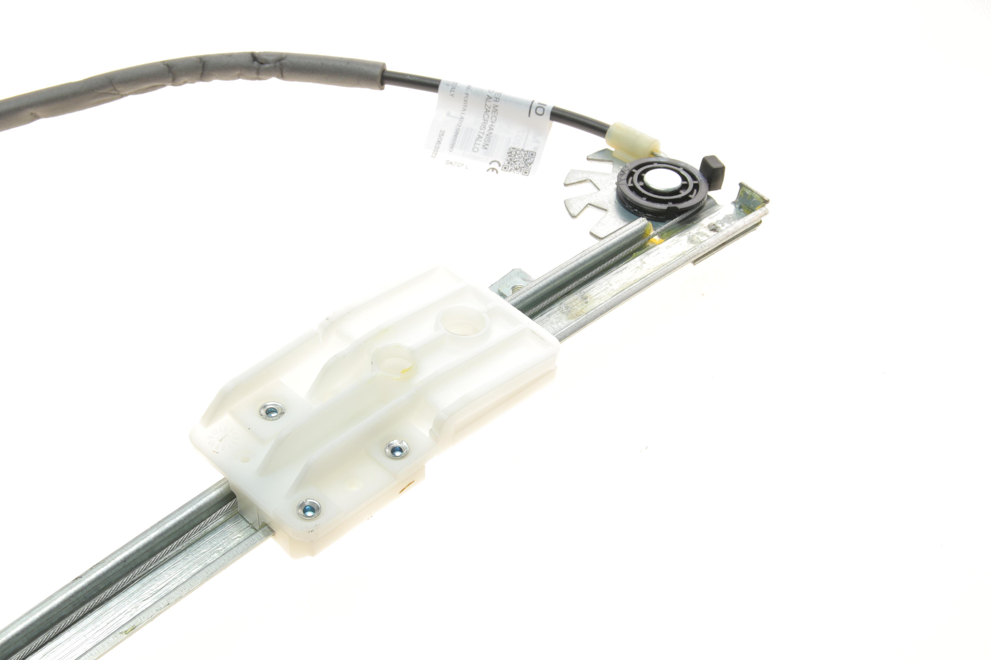 Склопідіймач (передній) Skoda Octavia 04-13 (L) (електро) (без моторчика)