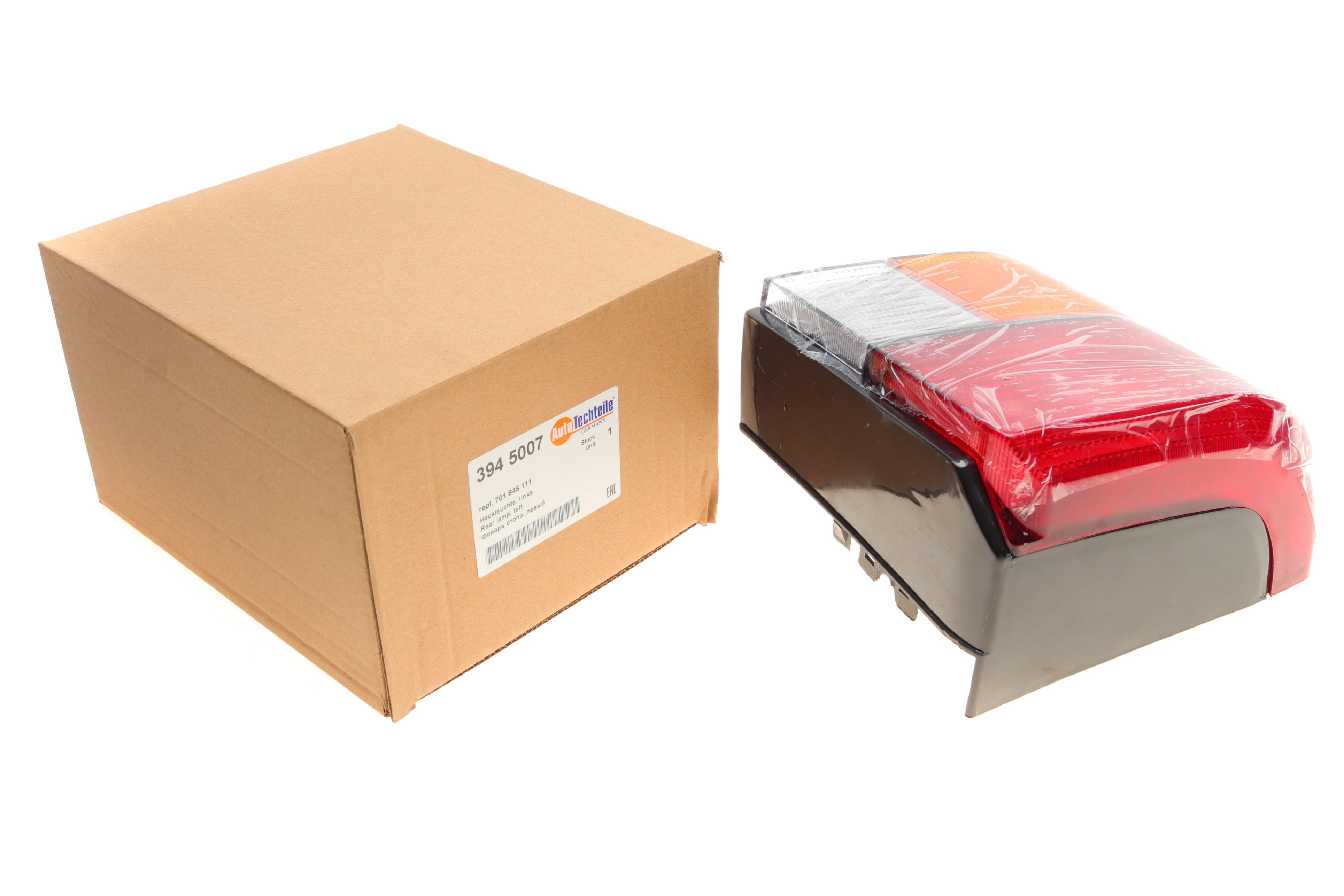 Ліхтар задній VW T4 90-96 (L) (жовтий поворот) (9450.07)