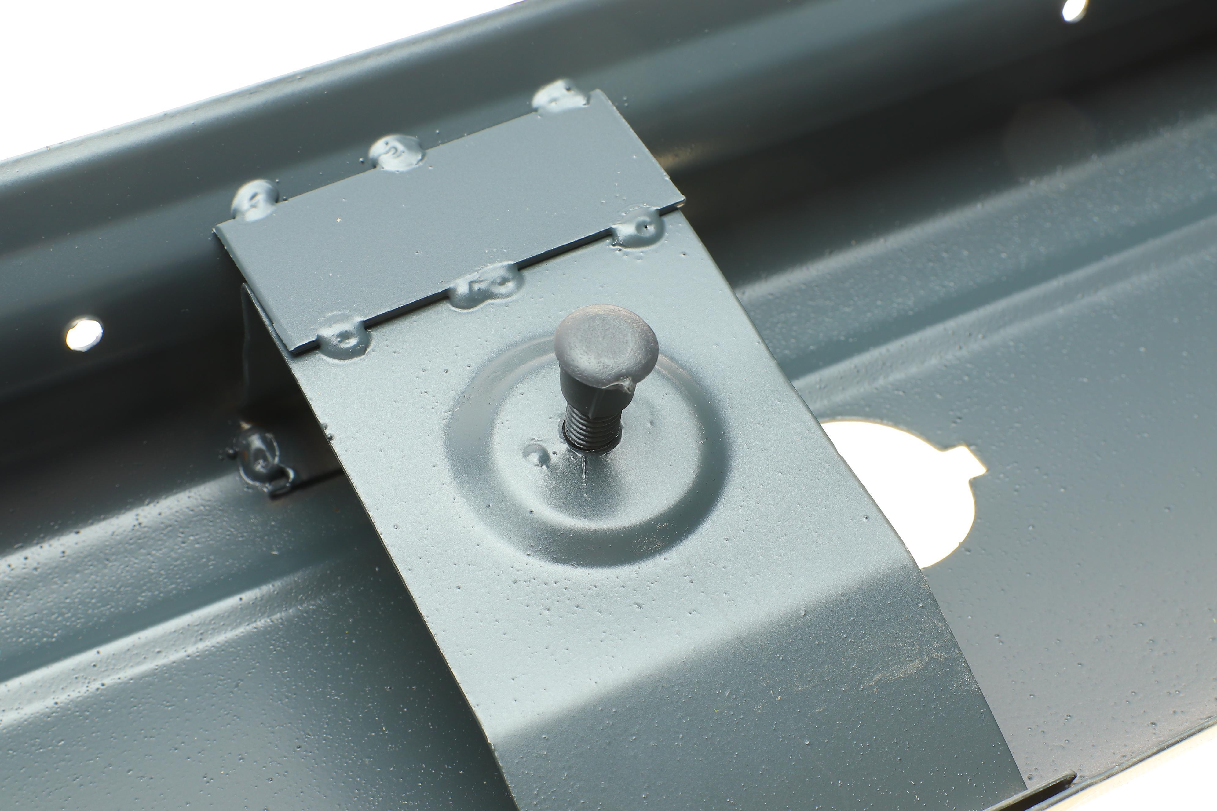 Бампер (задній) Ford Transit Connect/Connect 02-13 (метал)