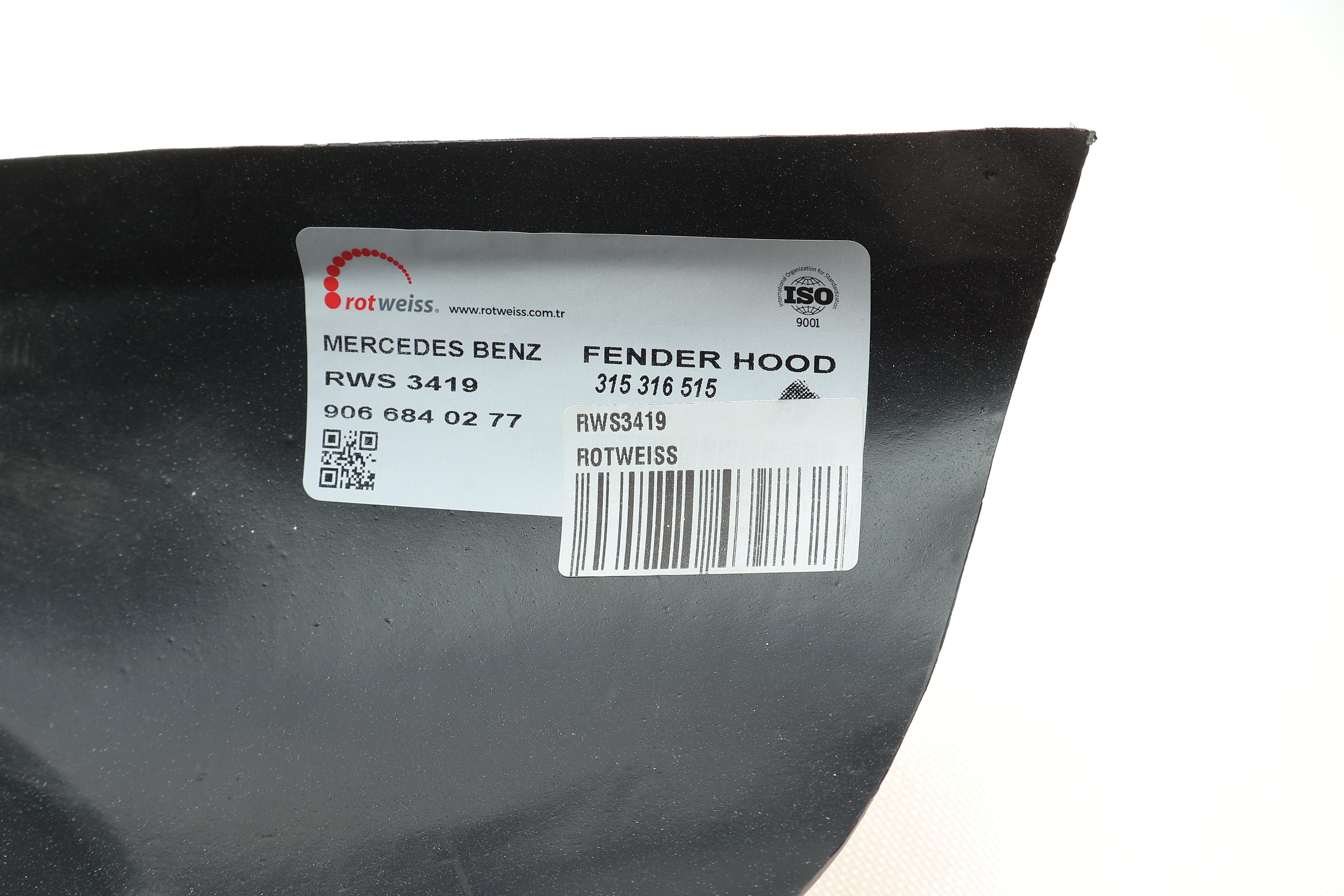 Підкрильник (передній/передня частина) MB Sprinter 06- (L)