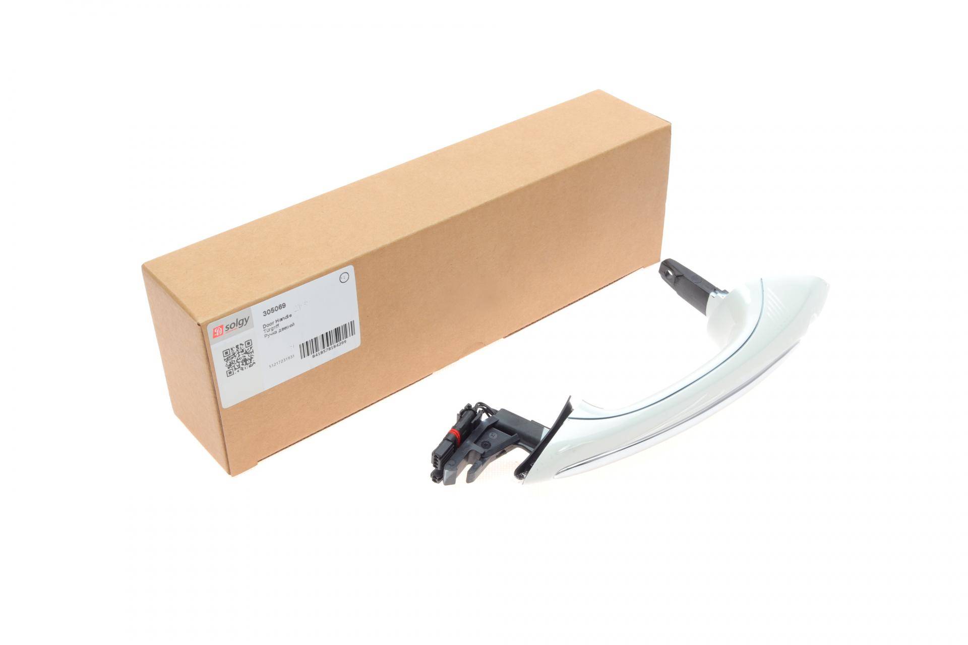 Ручка дверей (L) BMW 5 (F10/F07)/7 (F01-F04) 08-16 (біла)