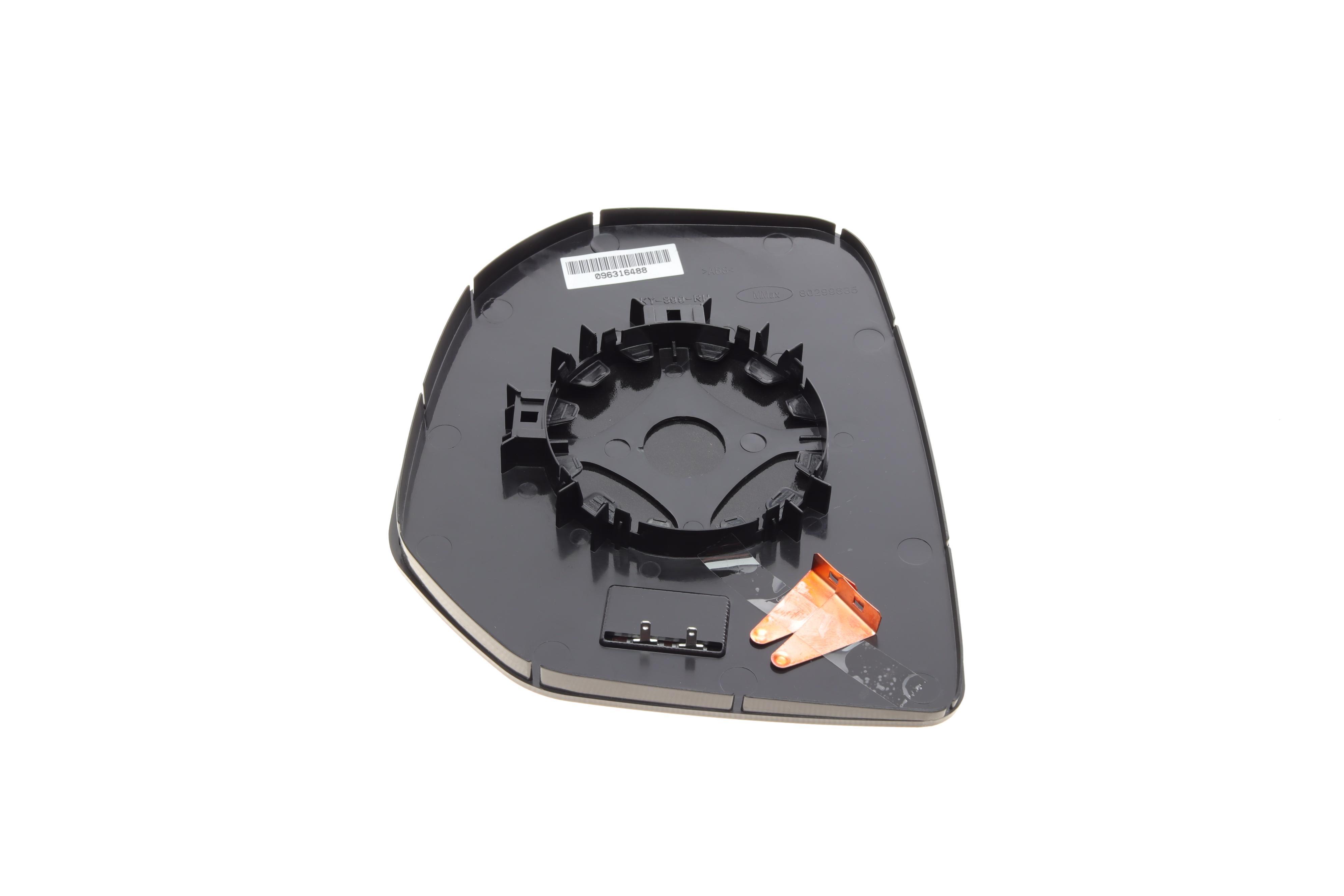 Скло дзеркала (з підігрівом) Citroen Berlingo/ Peugeot Partner 08- (R)