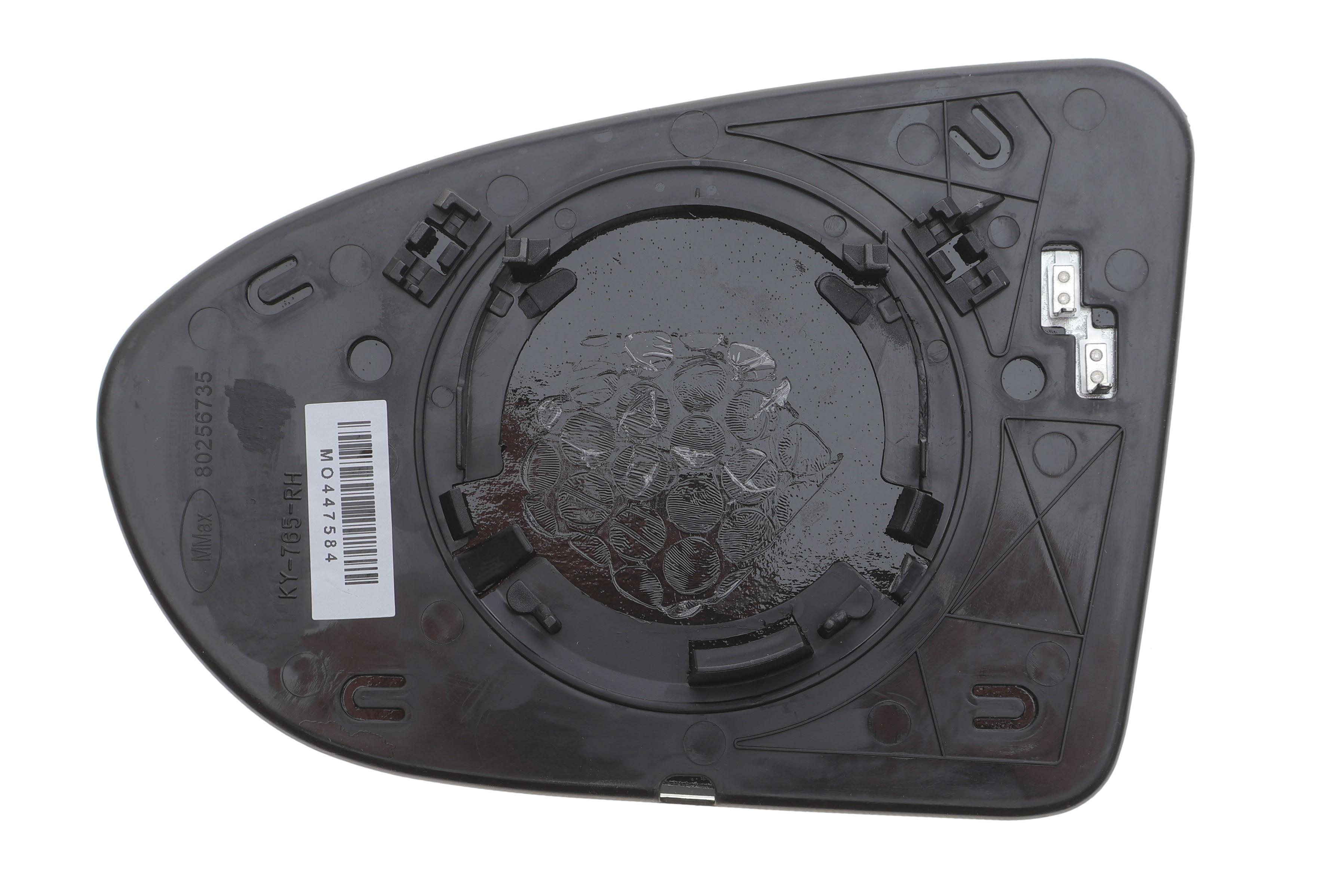 Скло дзеркала (з підігрівом) Nissan Qashqai 06-13 (R)