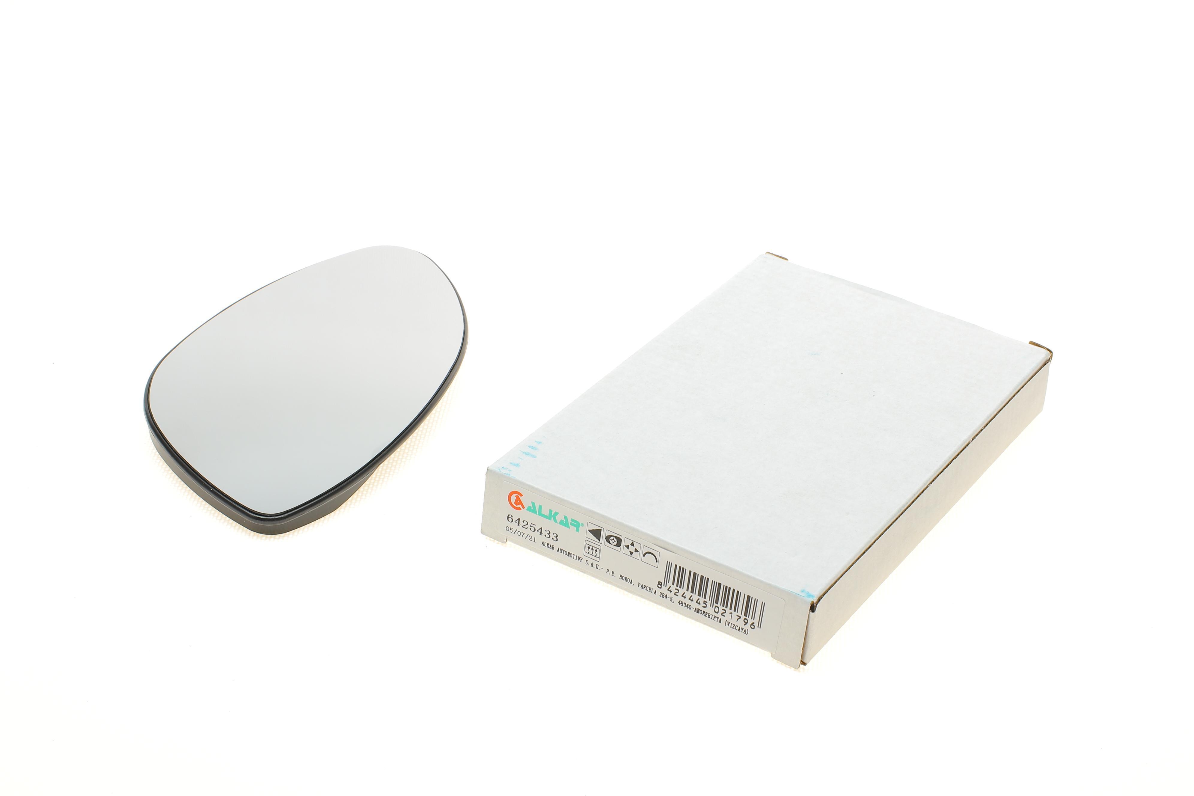 Скло дзеркала (з підігрівом) Opel Vectra B 95-03 (L)