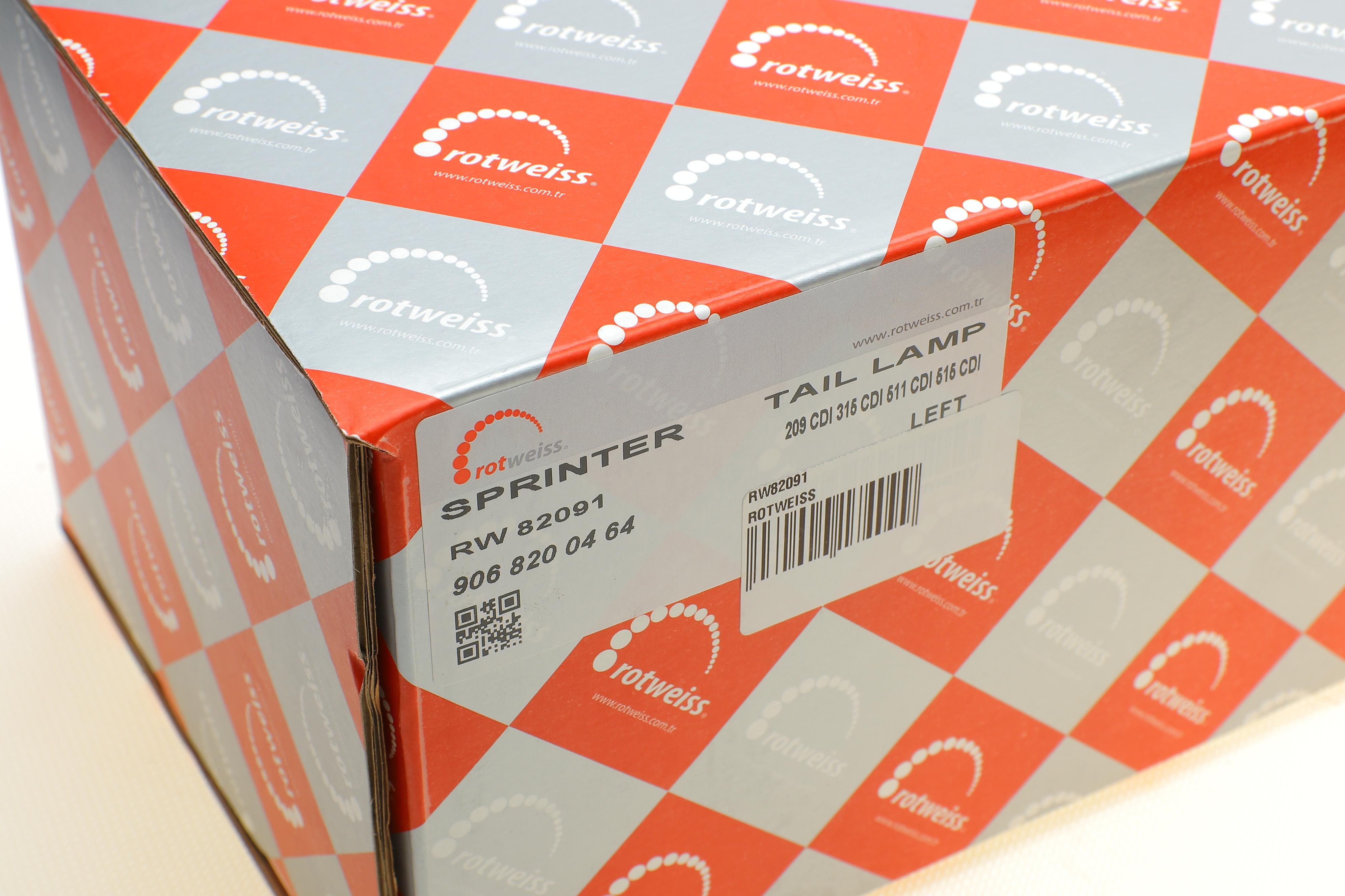 Ліхтар задній MB Sprinter (906) (L) (бортова платформа)