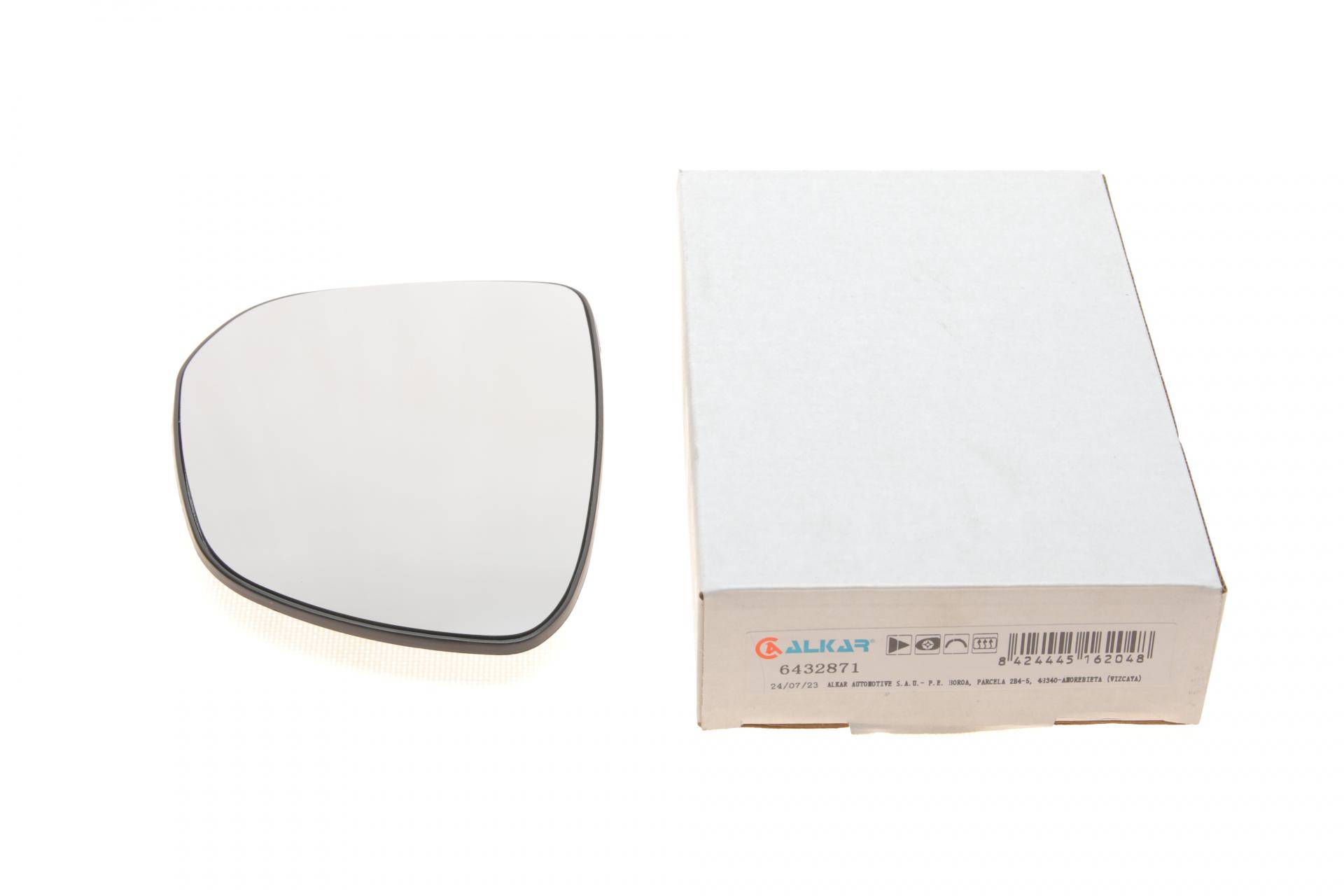 Скло дзеркала (з підігрівом) Citroen C4/Peugeot 301 12- (R)