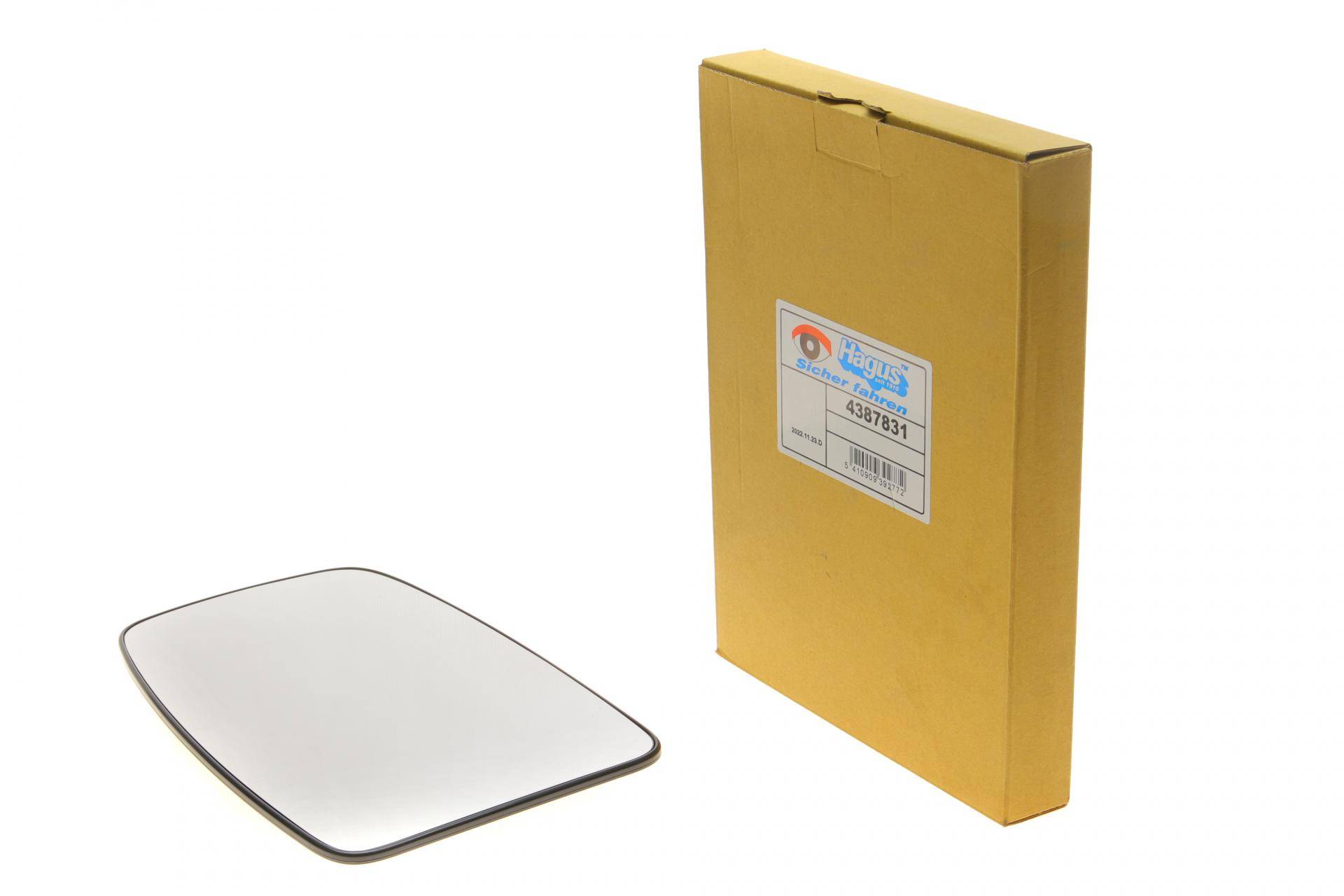 Скло дзеркала Renault Master II/Opel Movano A/Nissan Interstar 00- (L) (верхн.)