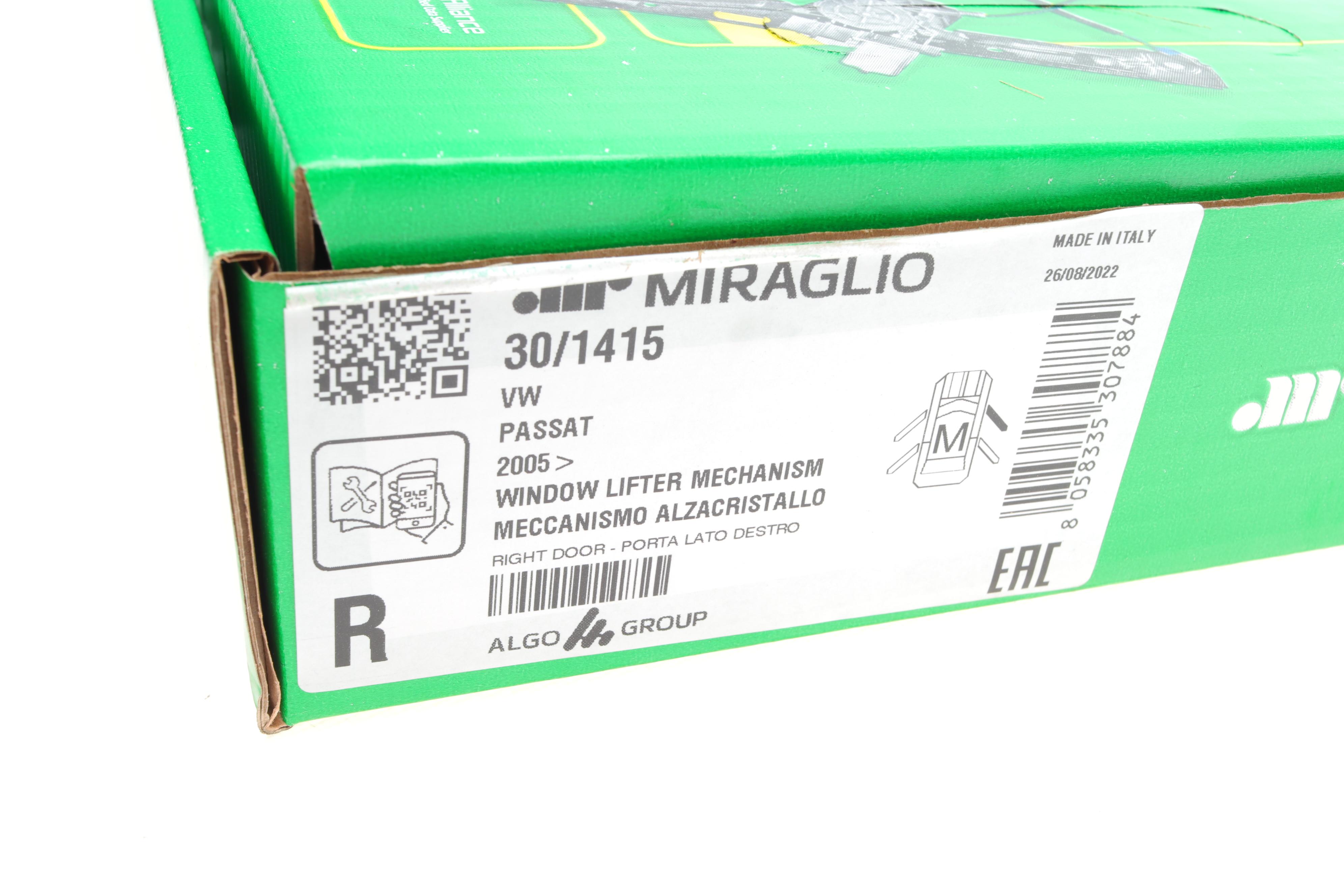 Склопідіймач (передній) VW Passat 05-10 (R) (електро) (без моторчика)