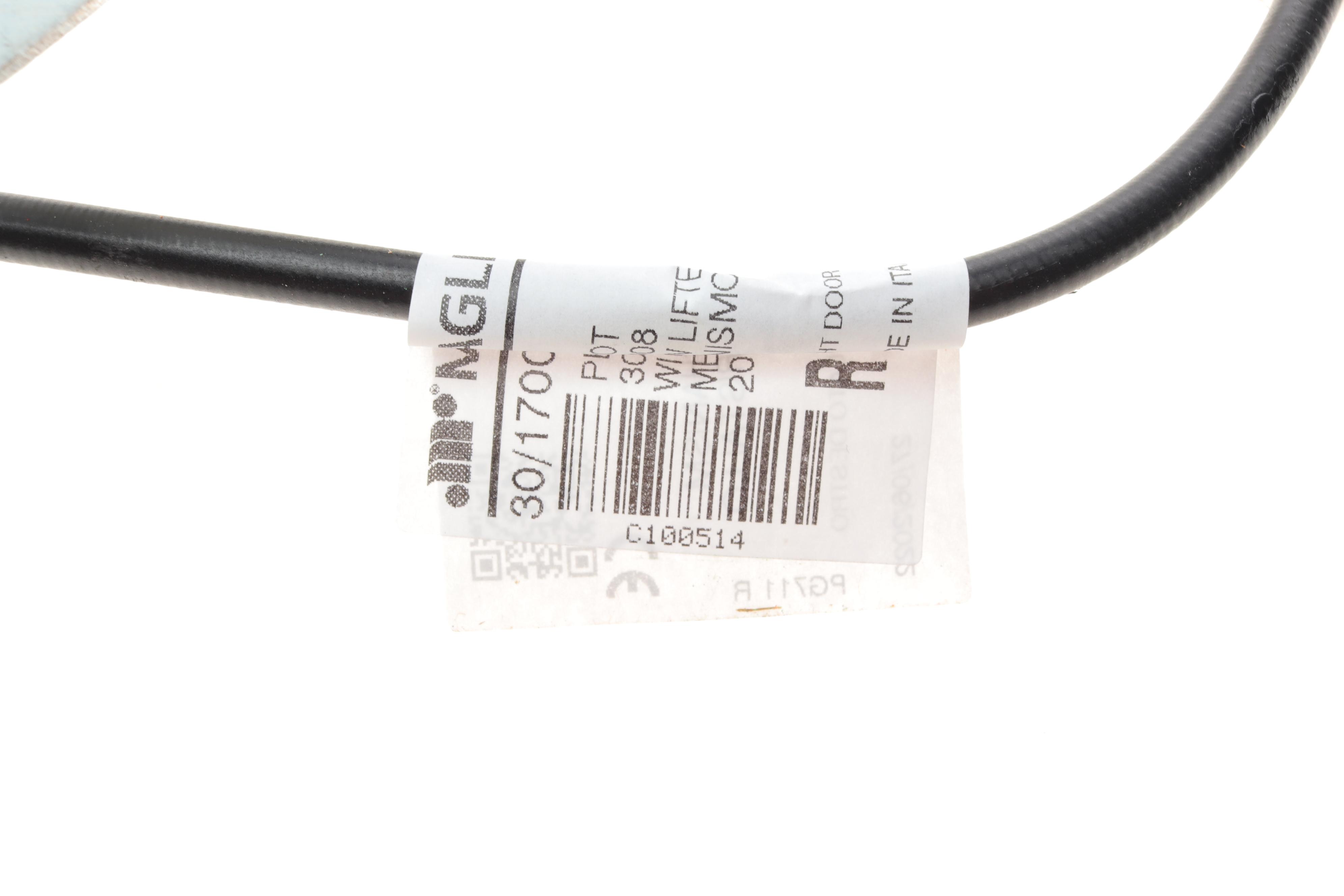 Склопідіймач (передній) Peugeot 307 02-09 (R) (електро) (без моторчика)