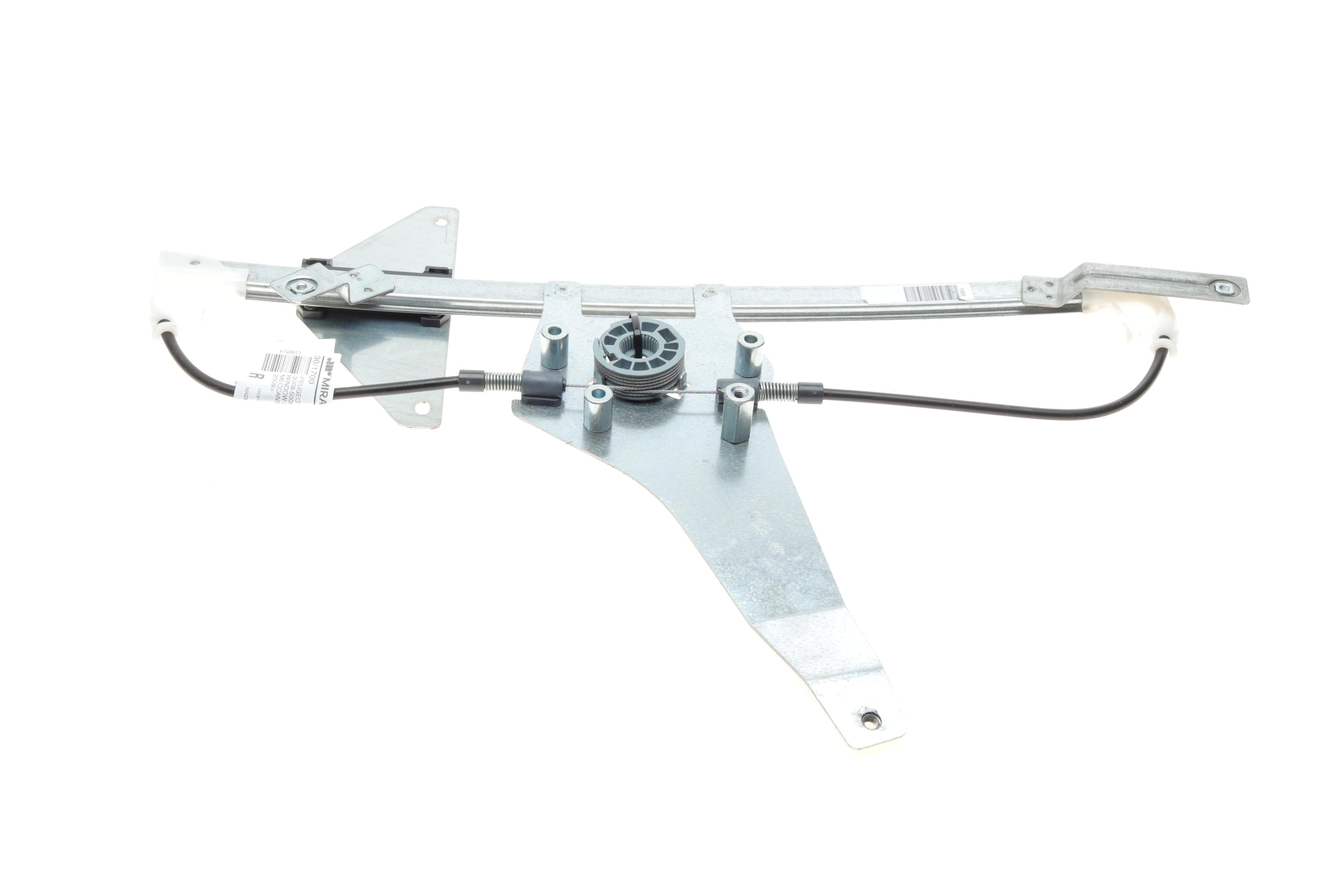 Склопідіймач (передній) Peugeot 307 02-09 (R) (електро) (без моторчика)