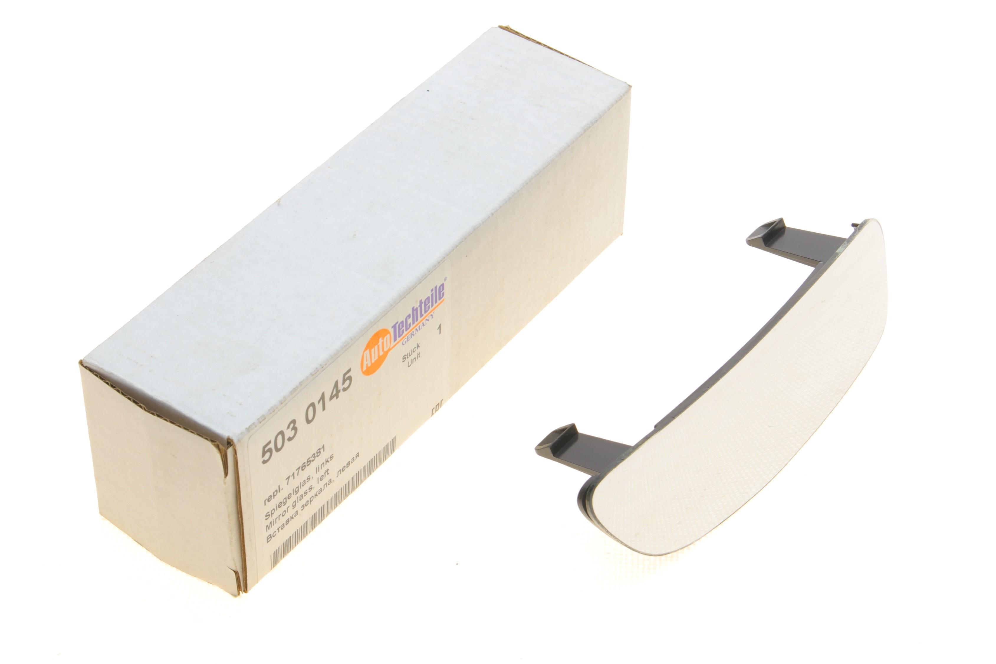 Скло дзеркала Fiat Doblo 09-/Opel Combo 12- (L)