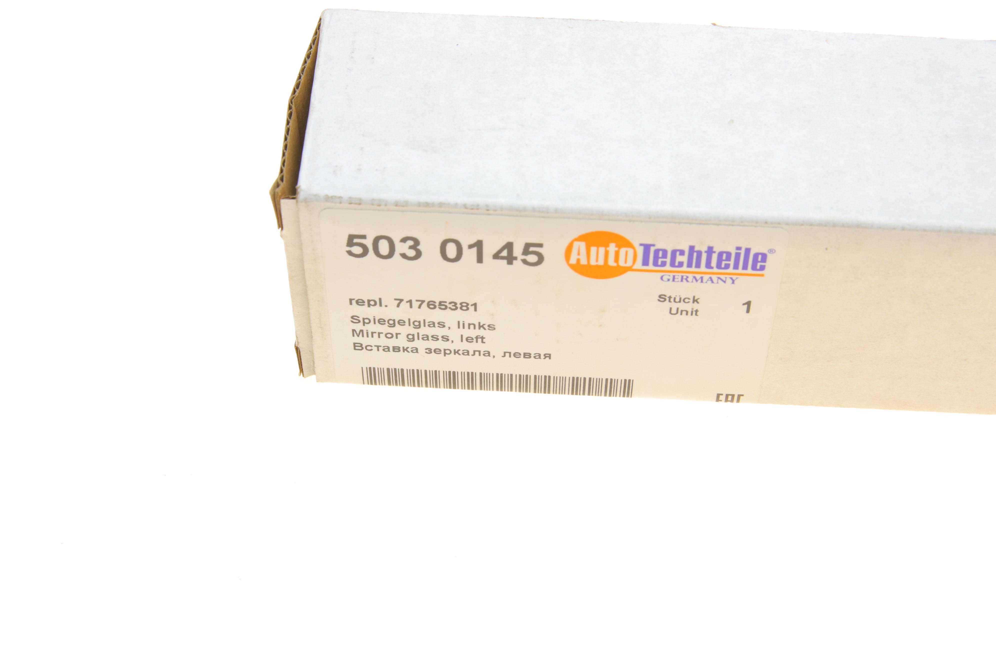 Скло дзеркала Fiat Doblo 09-/Opel Combo 12- (L)