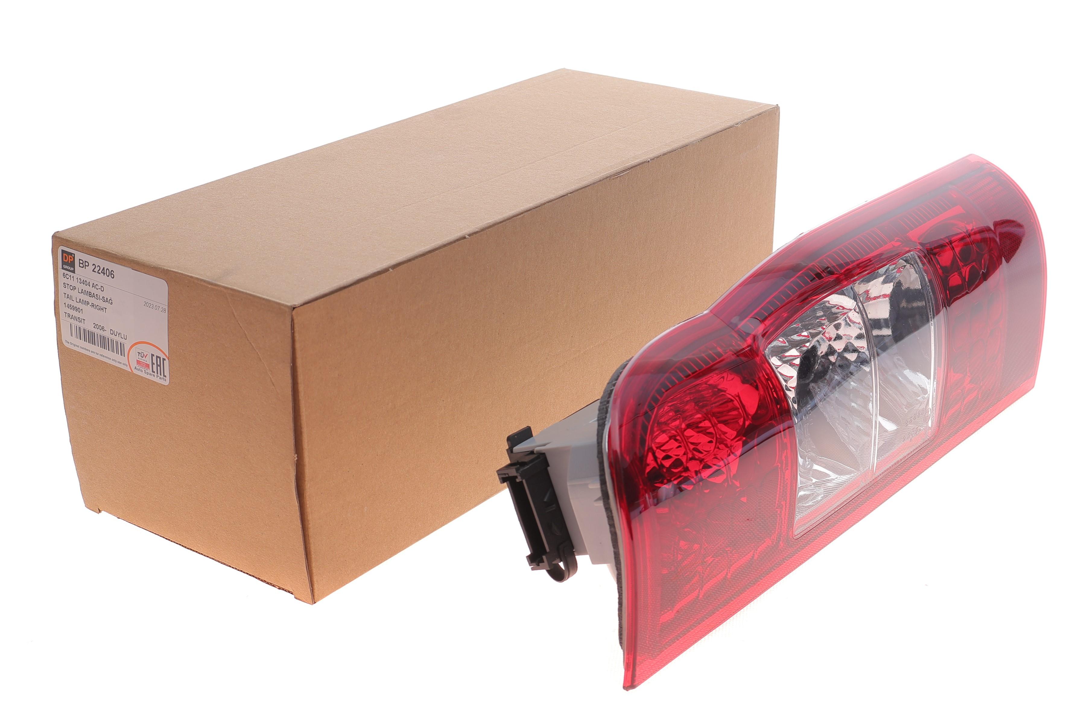 Ліхтар задній Ford Transit 06-13 (R) (з платою)