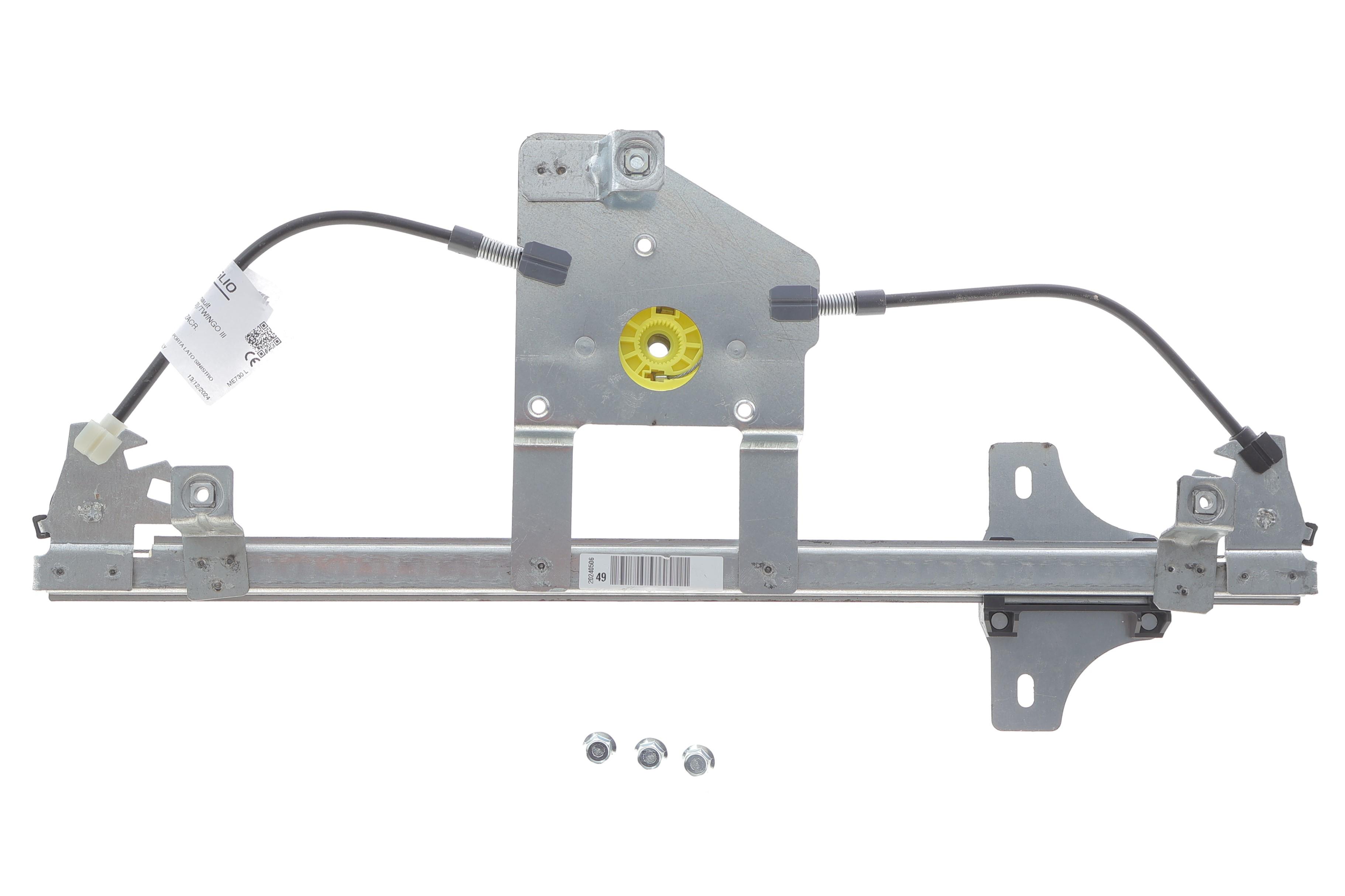 Склопідіймач (передній) Renault Twingo III/Smart Forfour (453) 14- (L) (електро) (без моторчика)