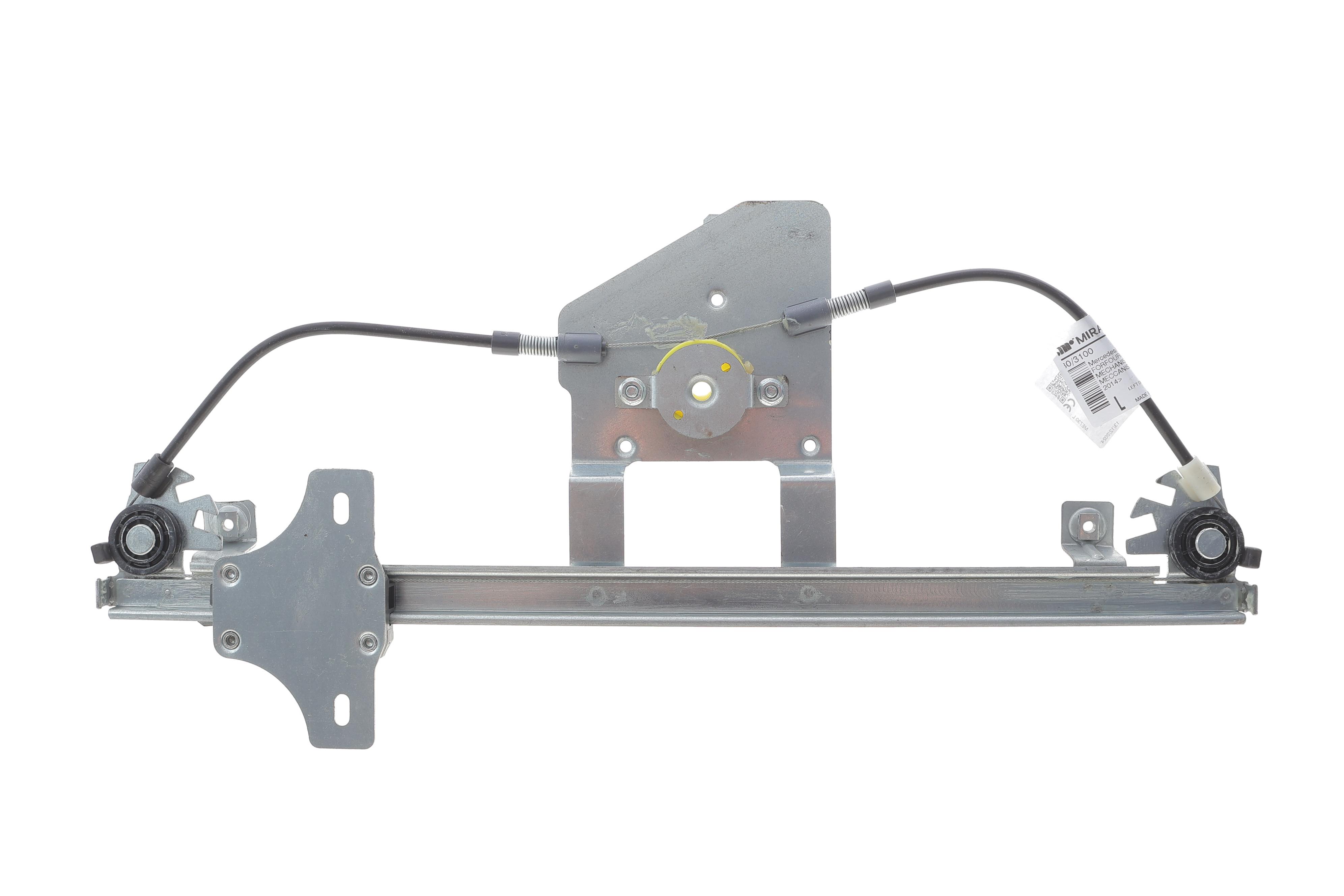 Склопідіймач (передній) Renault Twingo III/Smart Forfour (453) 14- (L) (електро) (без моторчика)