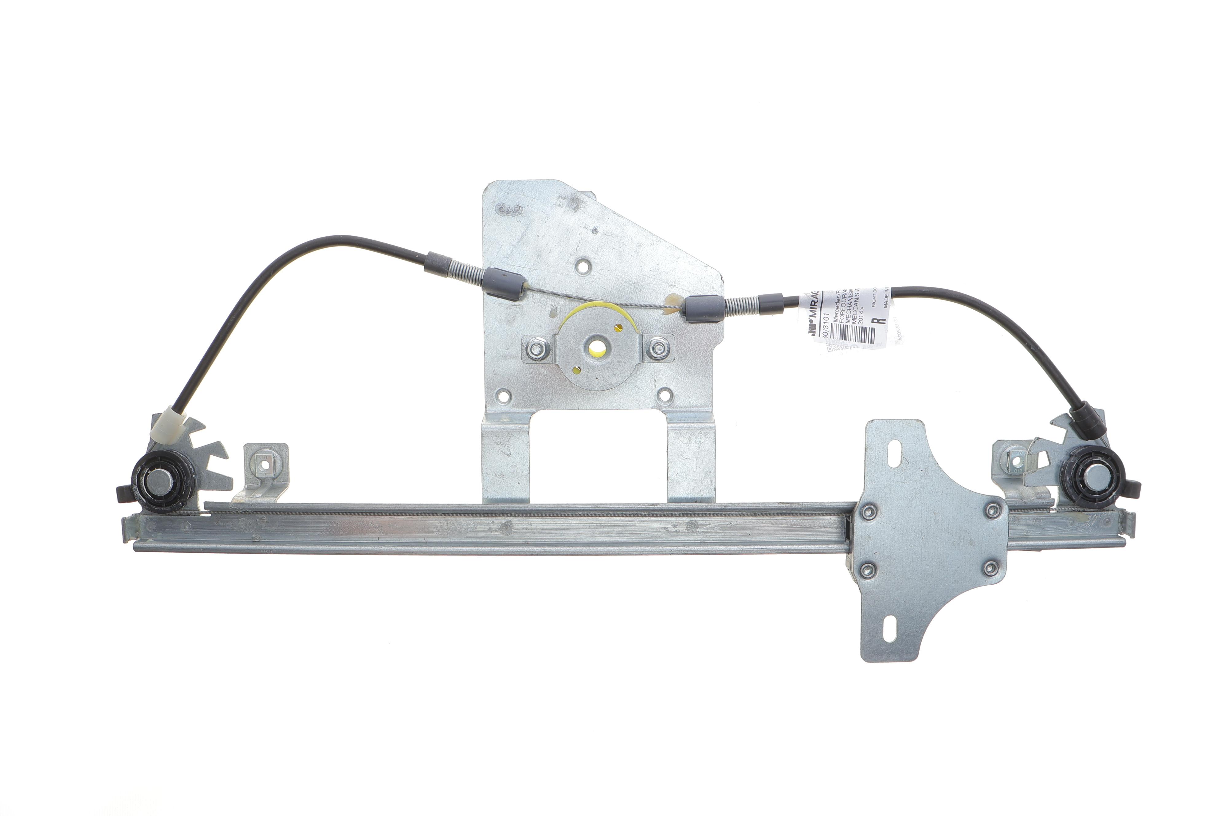 Склопідіймач (передній) Renault Twingo III/Smart Forfour (453) 14- (R) (електро) (без моторчика)