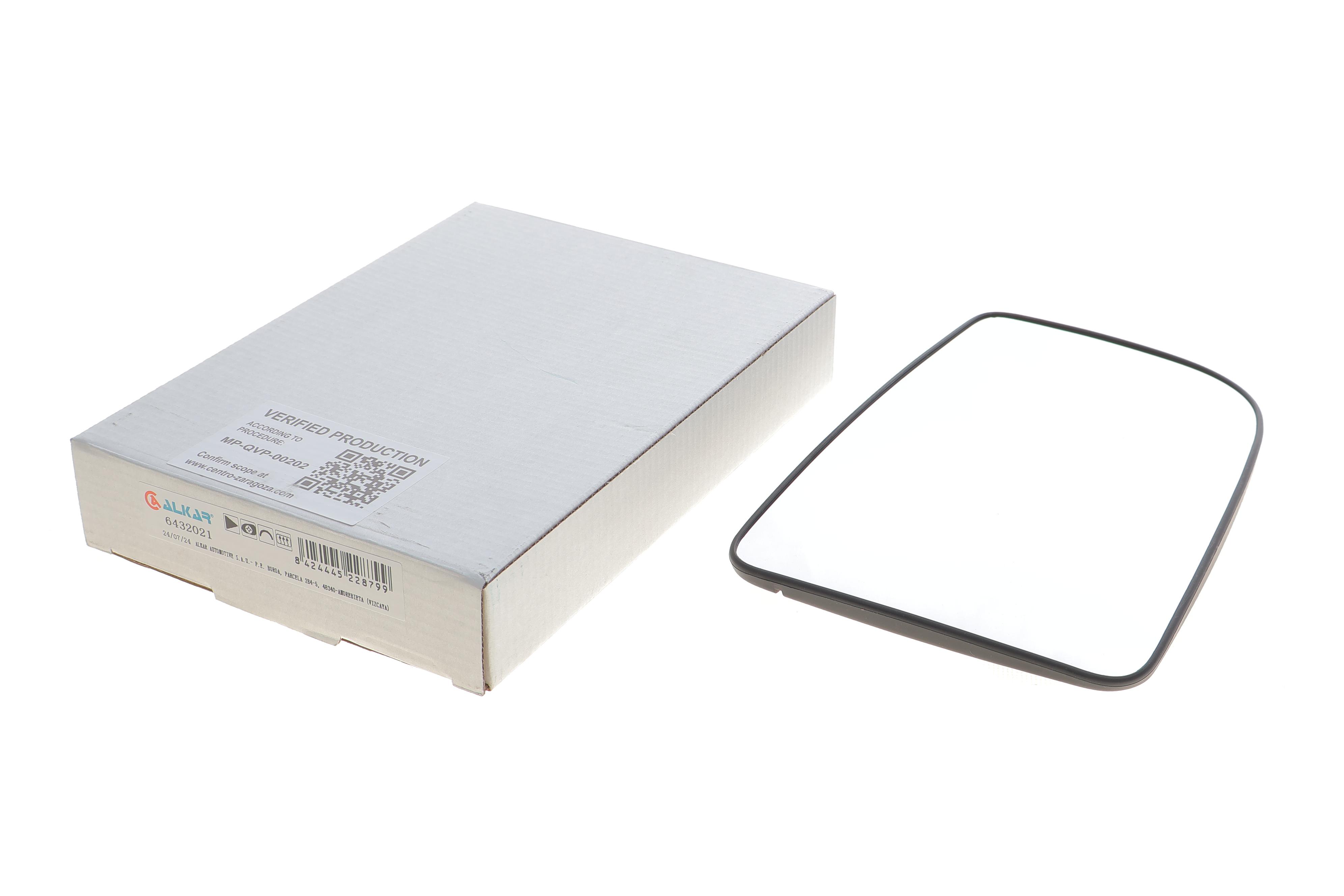 Скло дзеркала (з підігрівом) MB Sprinter 18- (R)