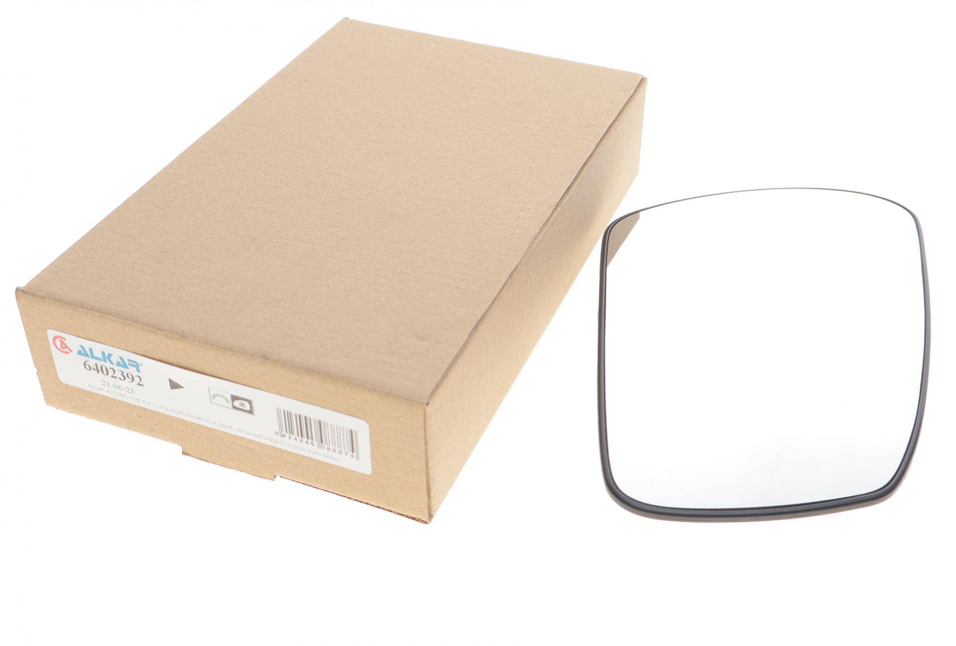 Скло дзеркала Ford Fiesta V/Focus II/Fusion/Mondeo III 03-12 (R)