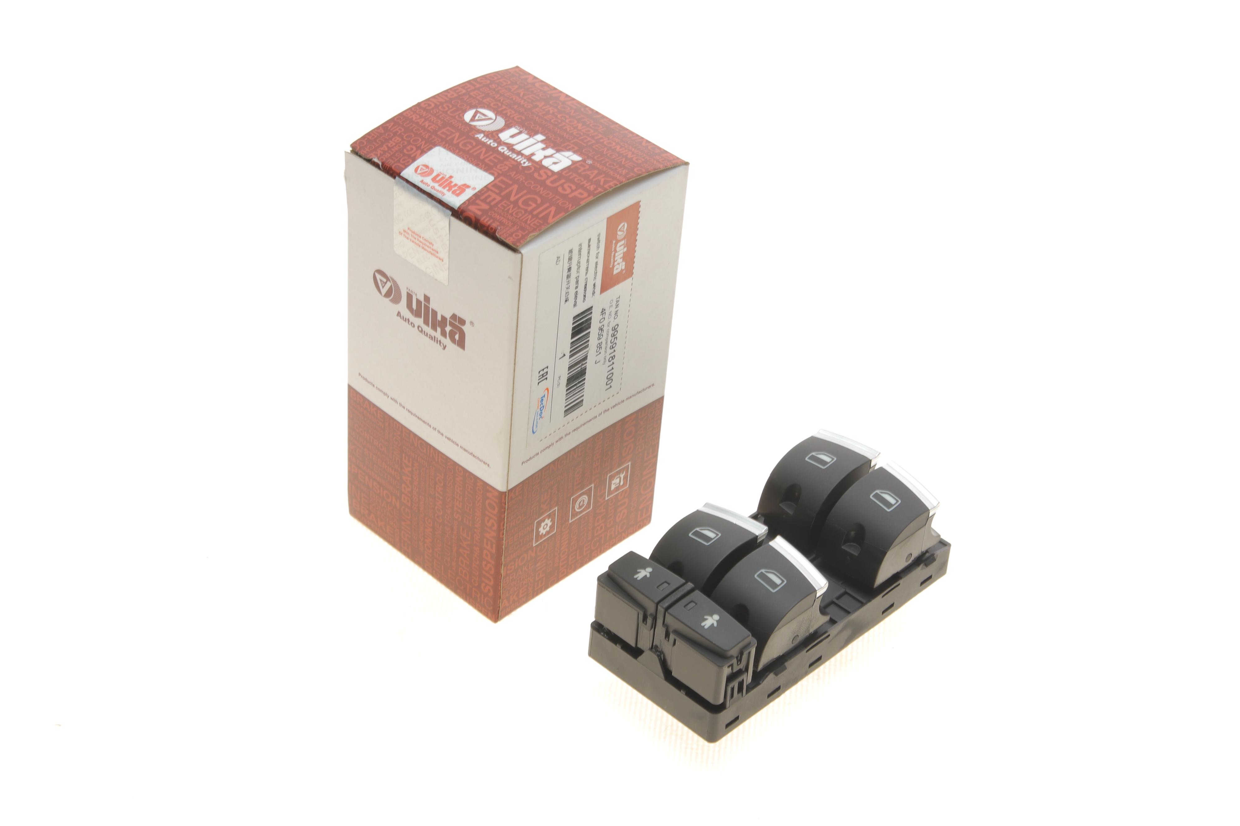 Кнопка склопідіймача (L) Audi Q7 07-15 (блок)