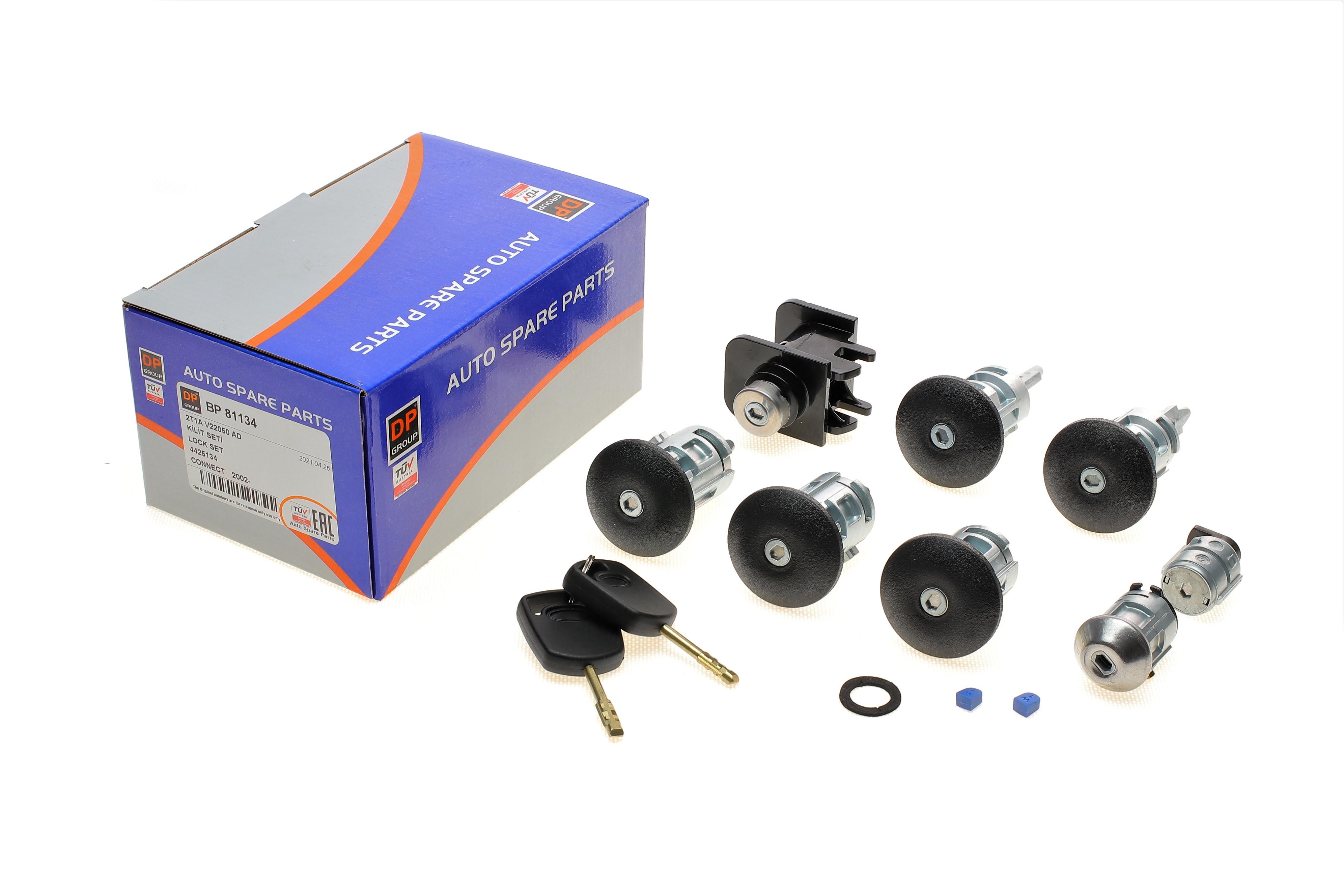 Комплект замків (6шт.) Ford Transit Connect 02-06