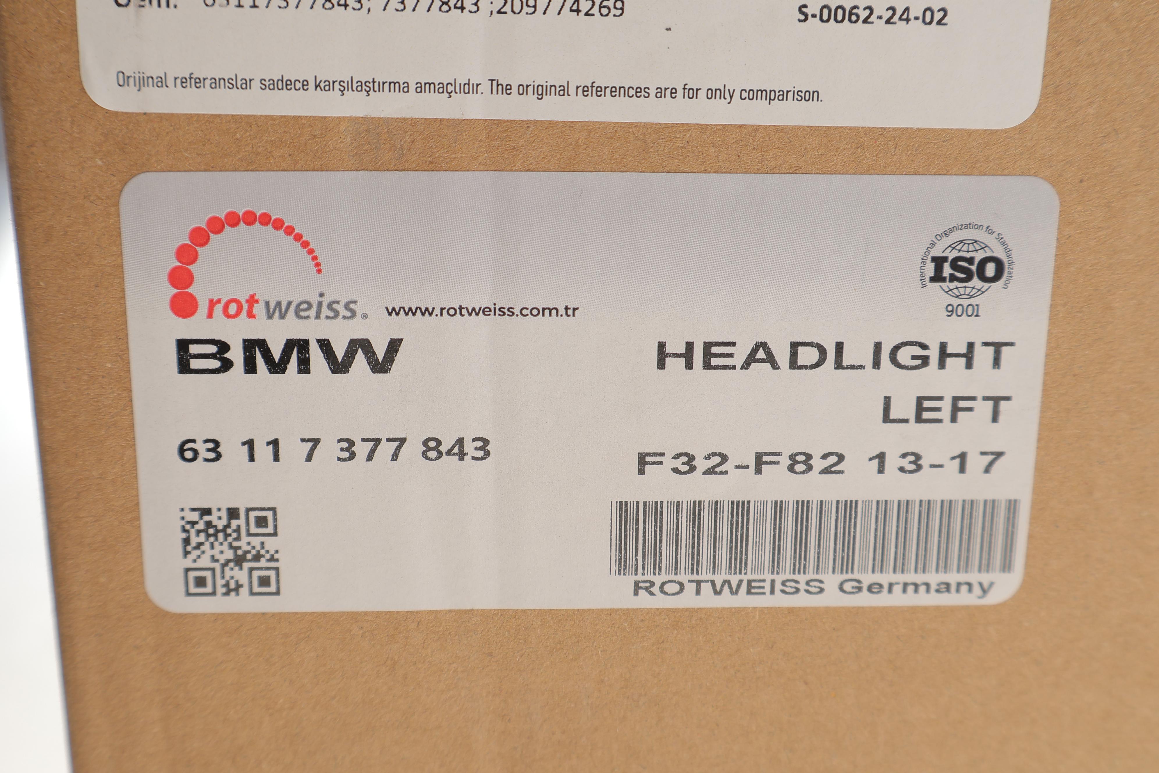 Фара (L) BMW 4 (F32/F82) 13-20 (Bi-Xenon)