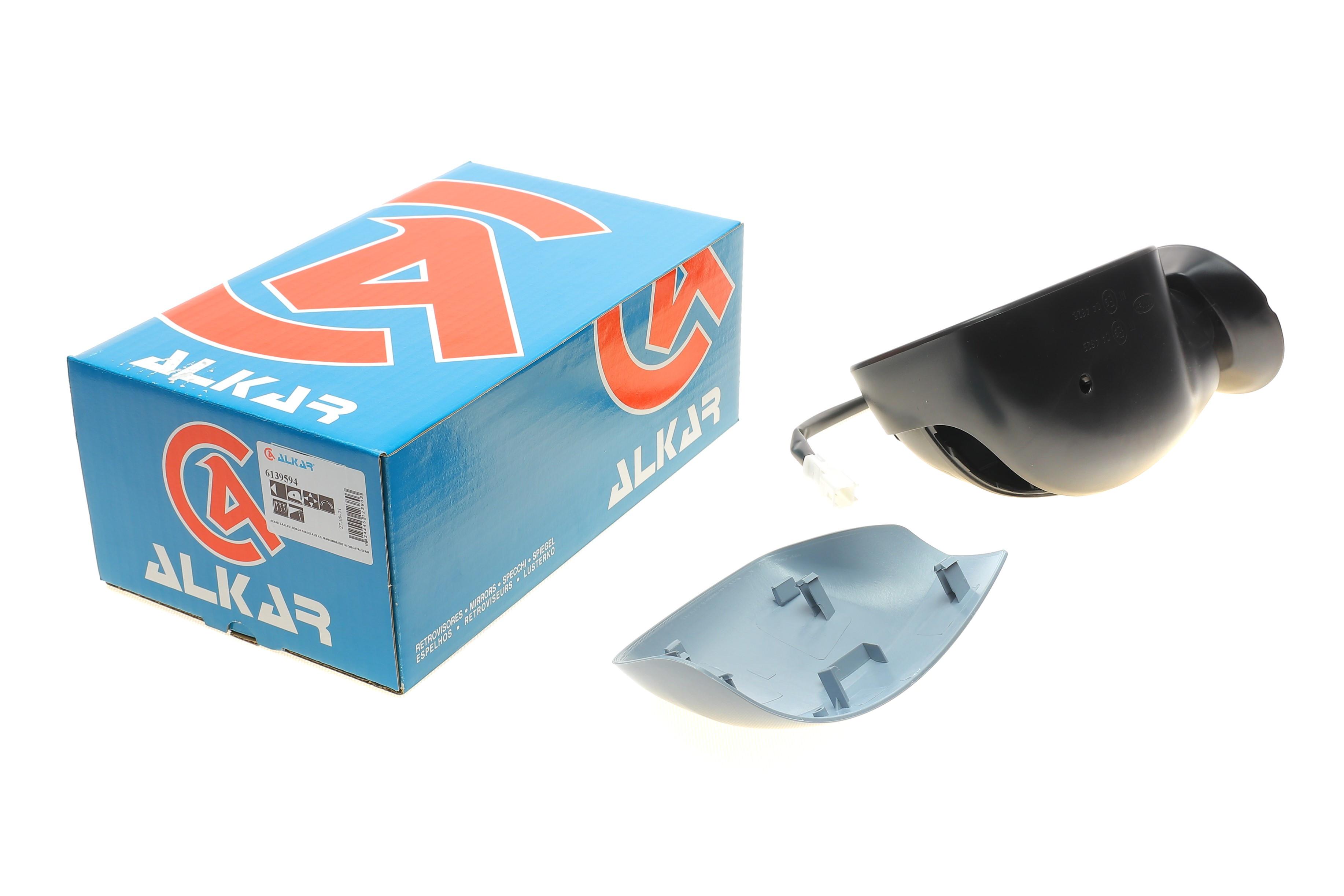 Дзеркало заднього виду (під фарбування) Dacia Duster/Logan/Sandero 04- (L) (електро/підігрів)