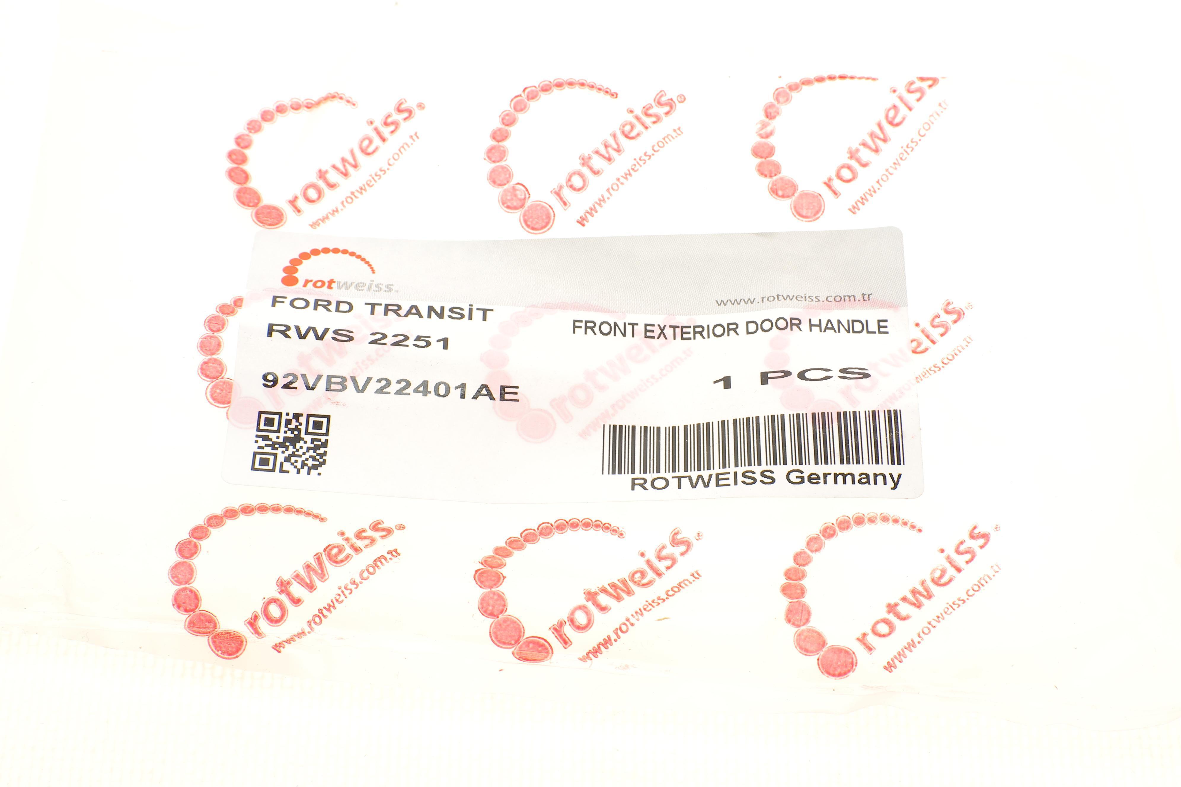 Ручка дверей (передніх/ззовні) (L) Ford Transit 86-00