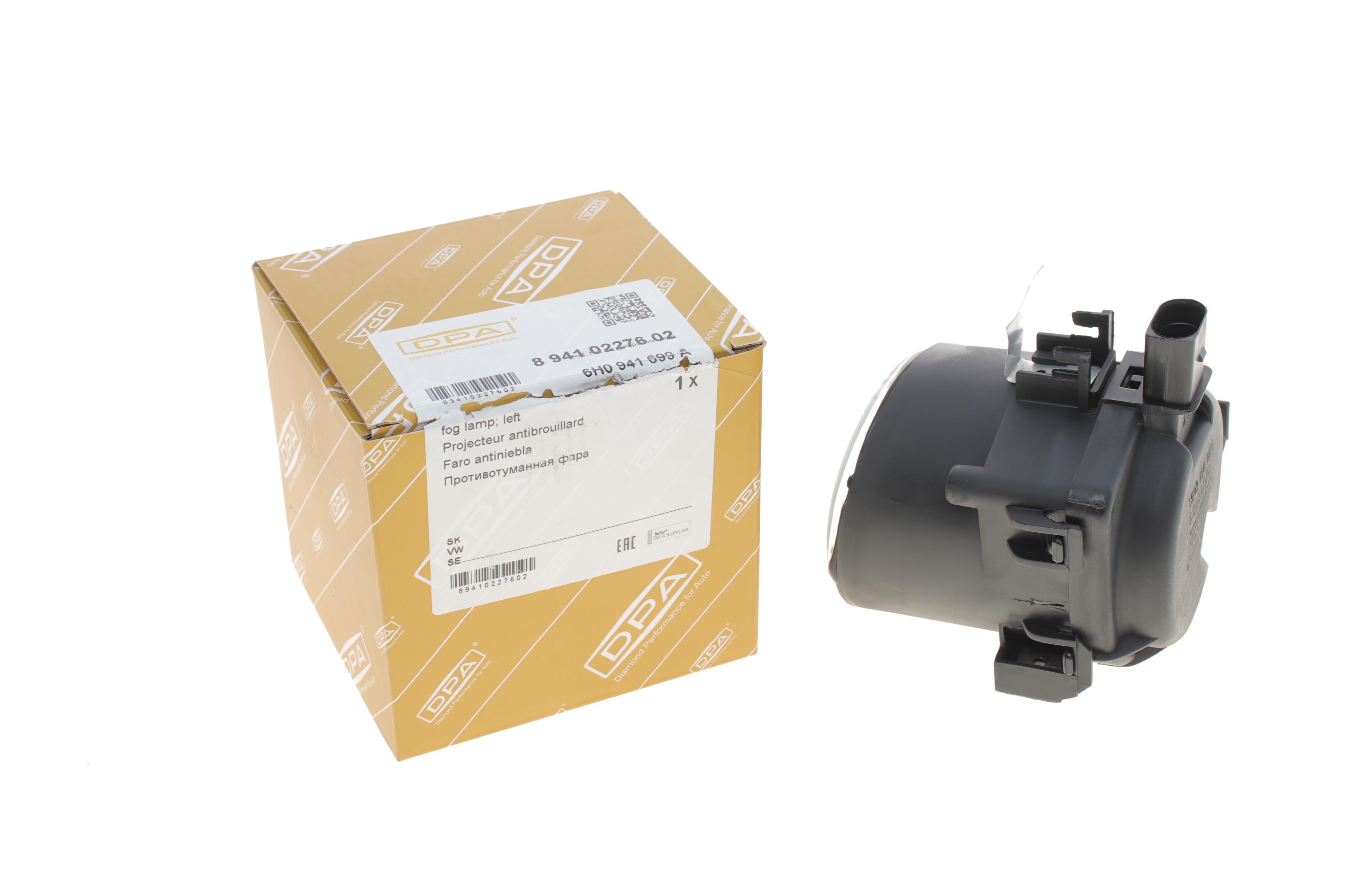 Фара протитуманна Skoda Fabia/Felicia 95-08 (L)