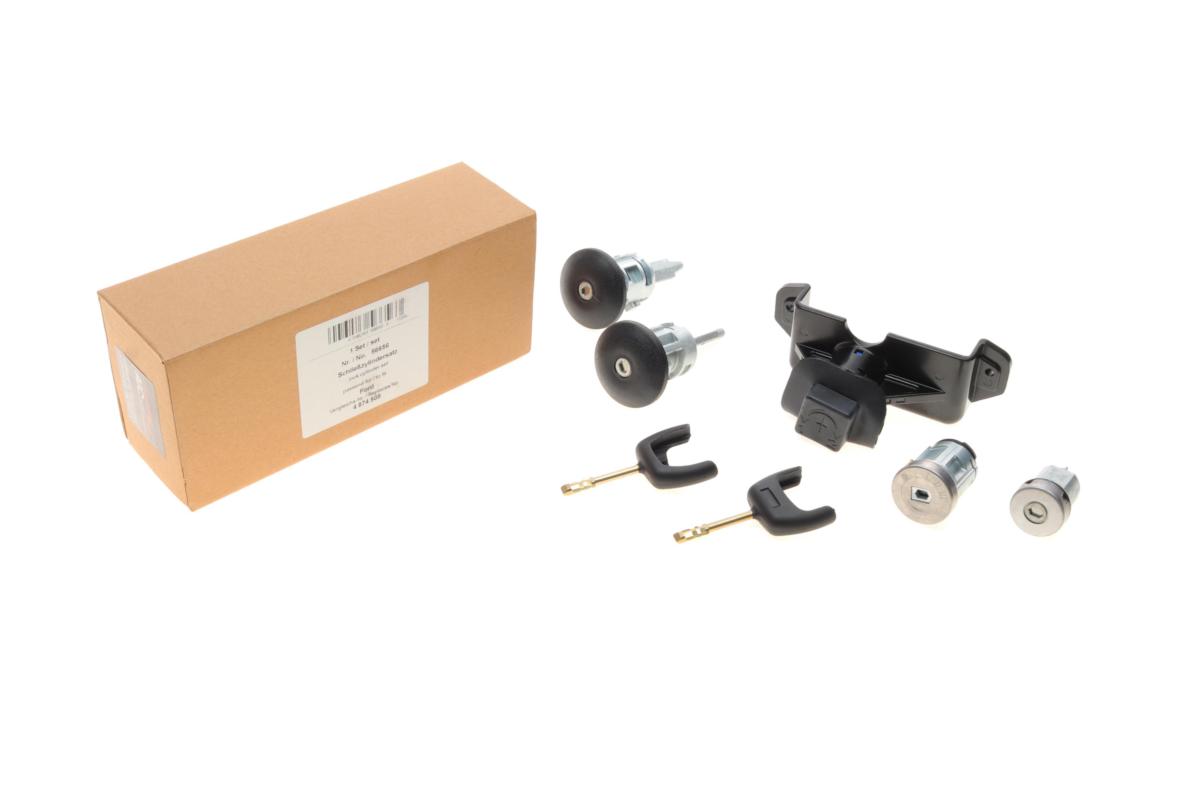 Комплект замків (5шт.) Ford Transit 06-14 (+ 2 ключа)