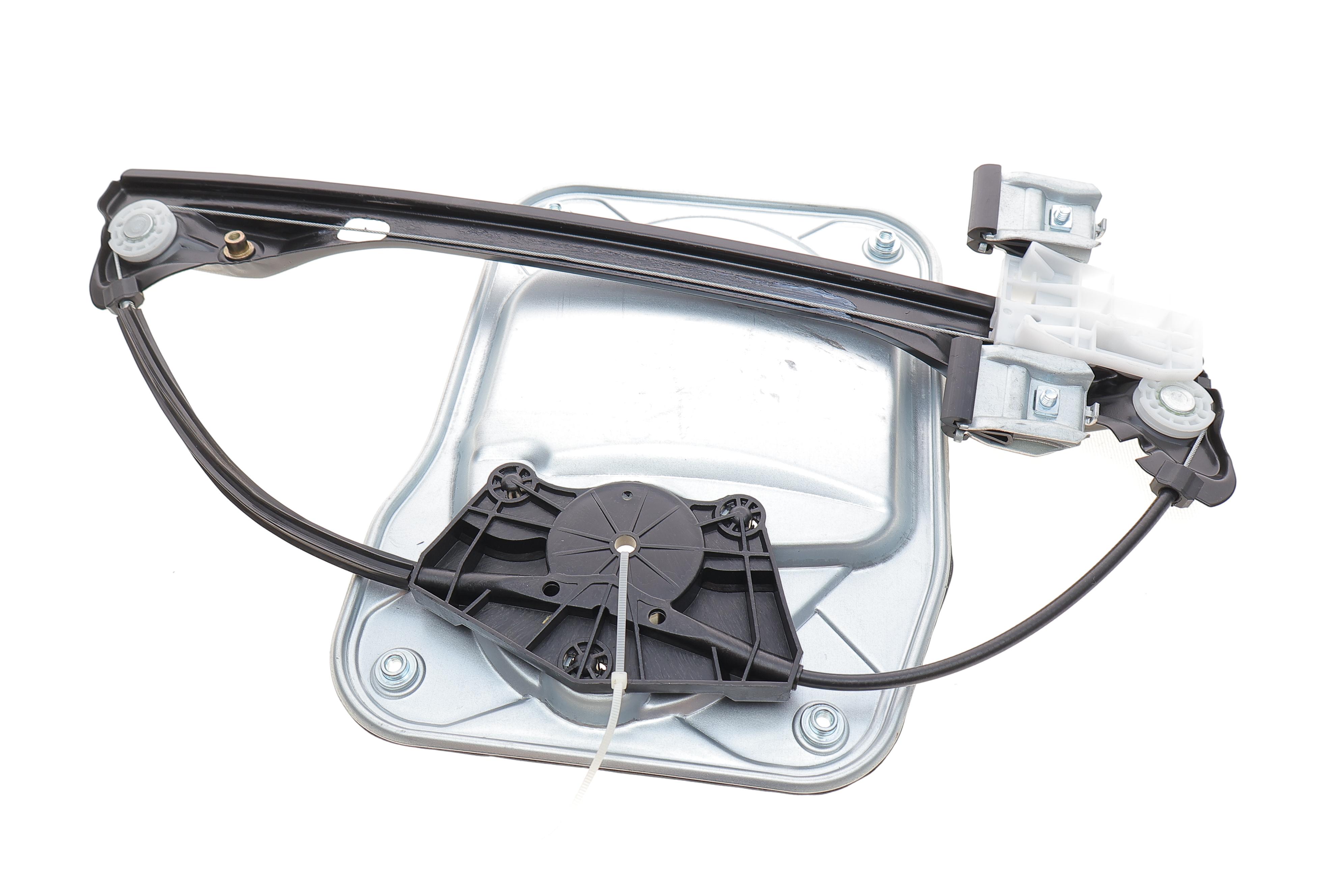 Склопідіймач (передній) Skoda Fabia 06-14 (L) (електро) (без моторчика)