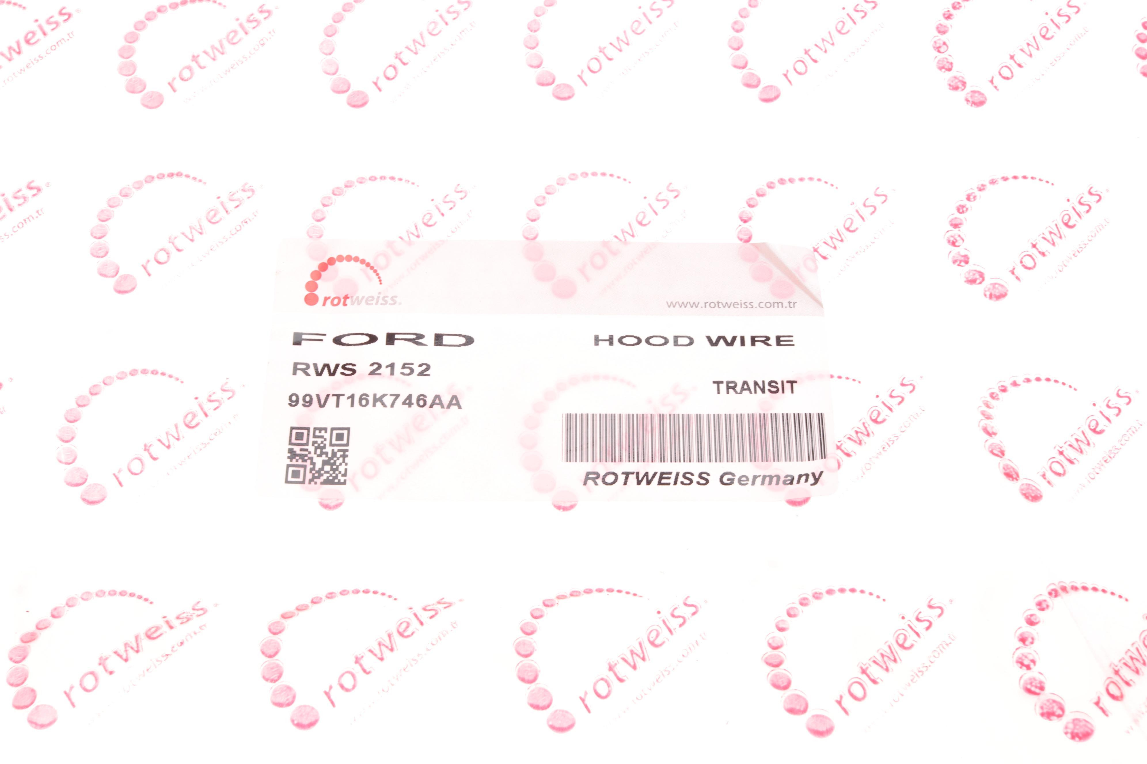 Трос капоту Ford Transit 95-