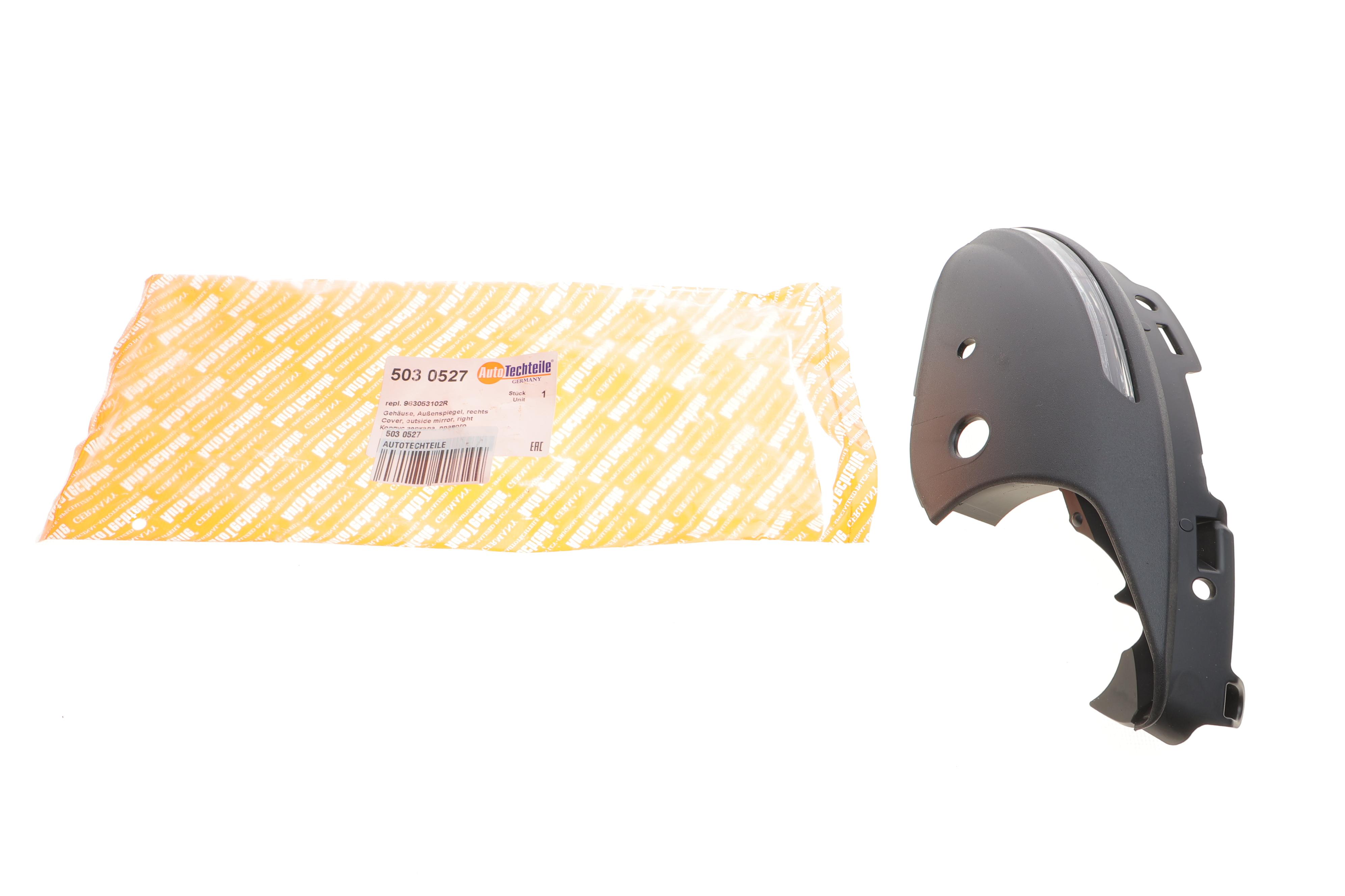 Корпус дзеркала заднього виду Renault Megane 16-22 (R)