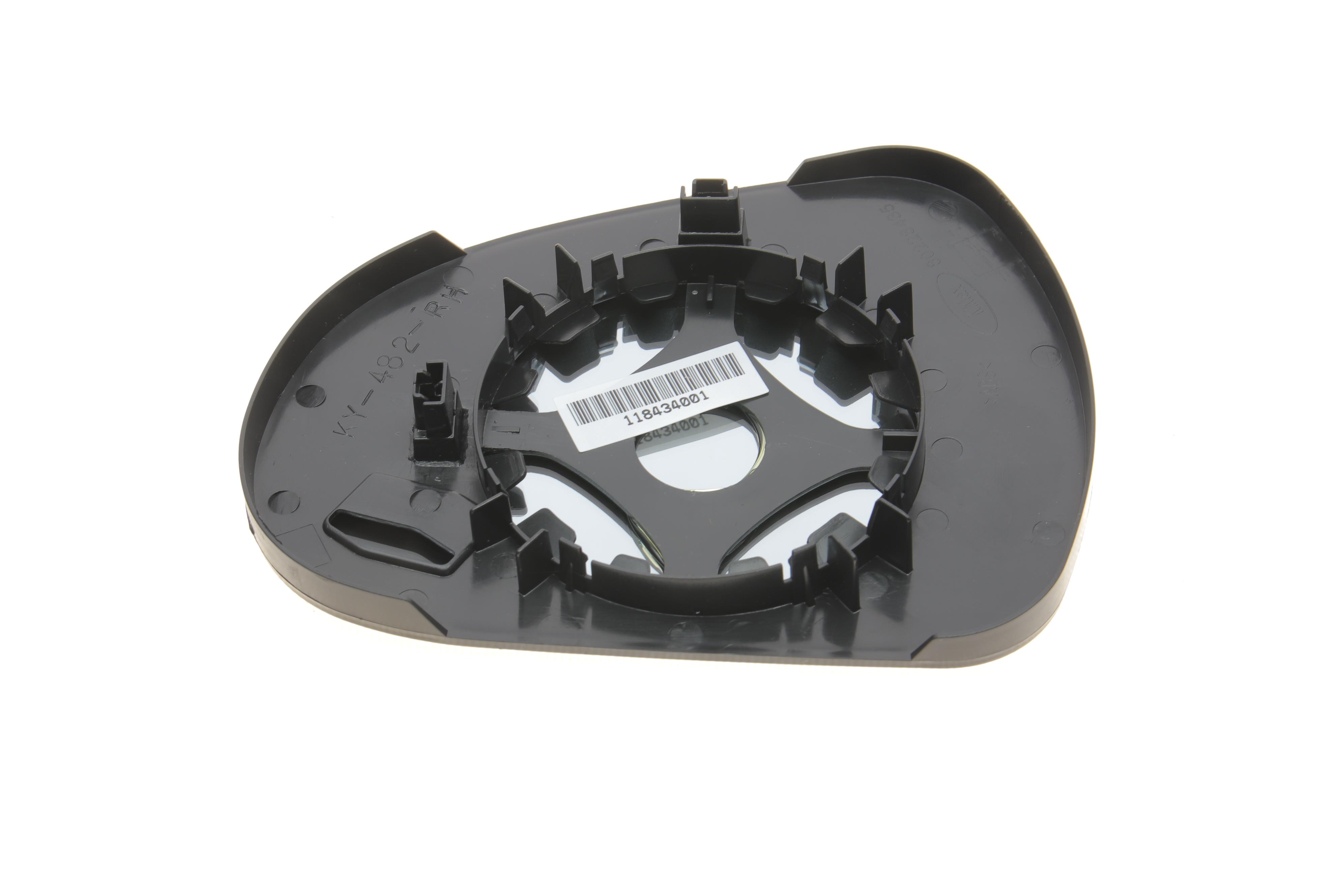 Скло дзеркала Peugeot 207/308 07-15 (R)