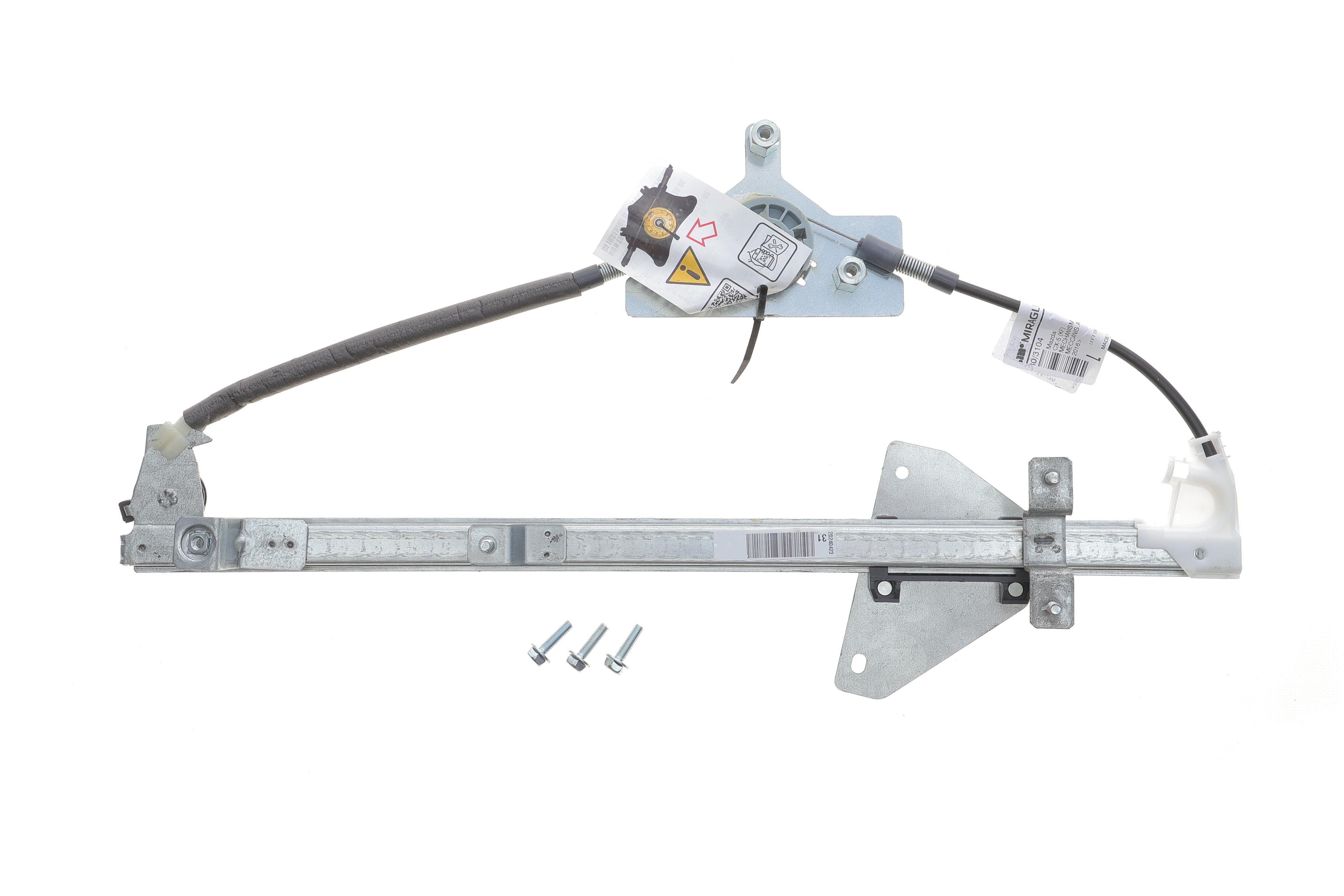 Склопідіймач (передній) Mazda CX-5 17- (L) (електро) (без моторчика)