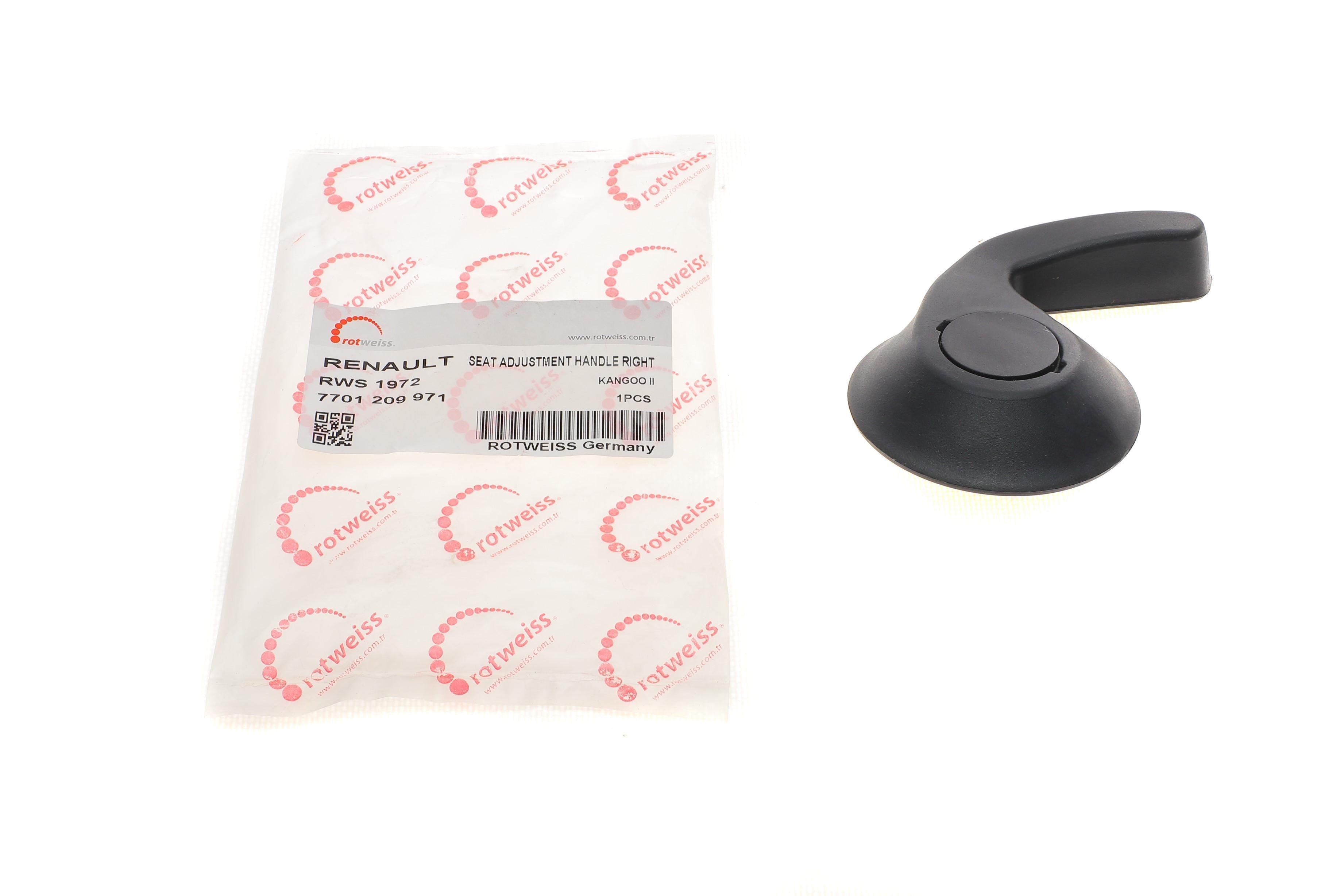 Ручка регулювання cпинки сидіння Renault Kangoo 08- (R)