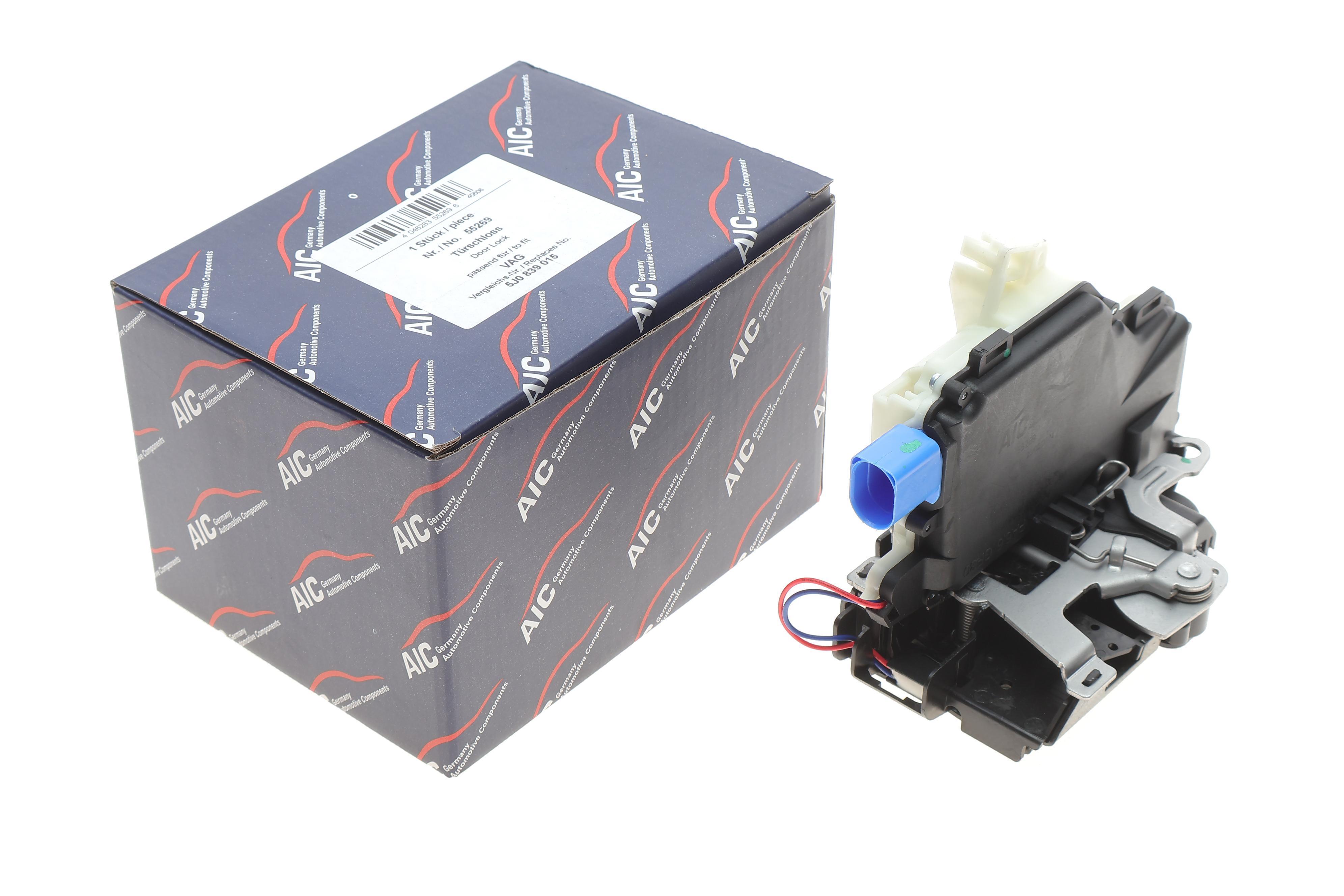 Замок дверей (задній/L) Skoda Fabia 99-08