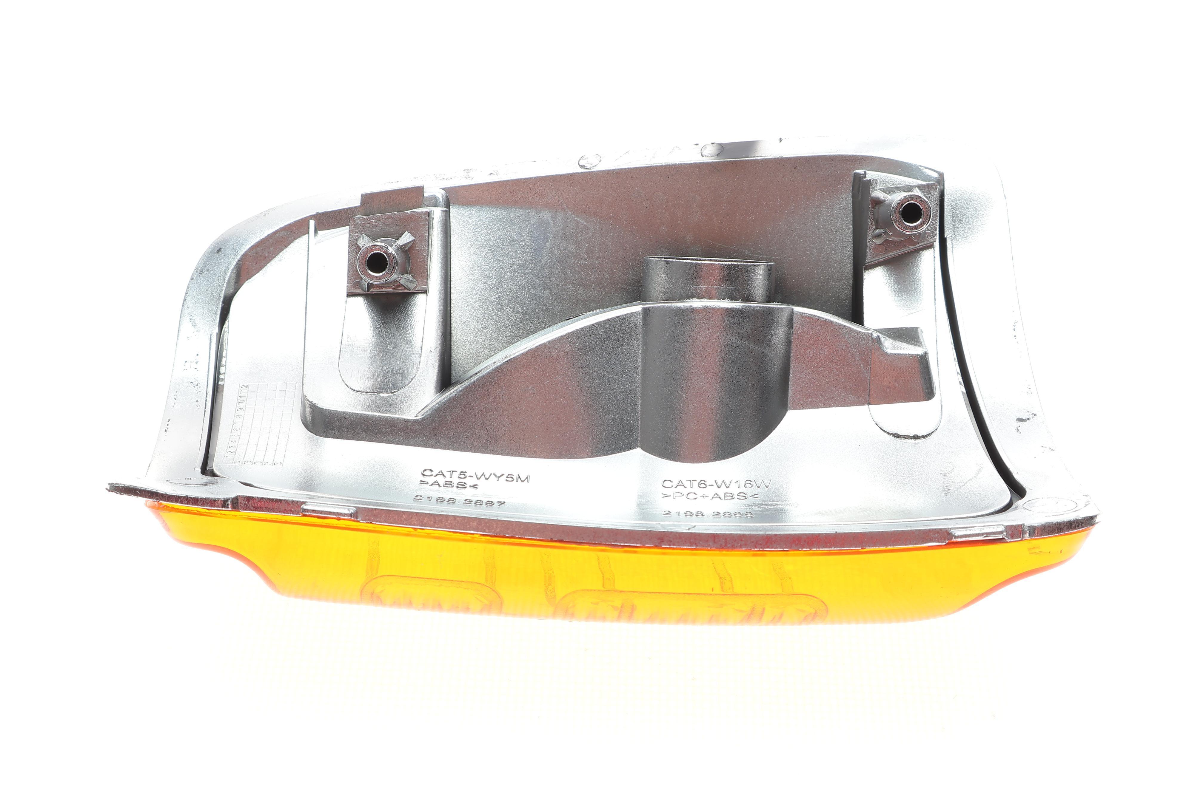 Повторювач повороту на дзеркало Ford Transit 14- (L) (жовтий)