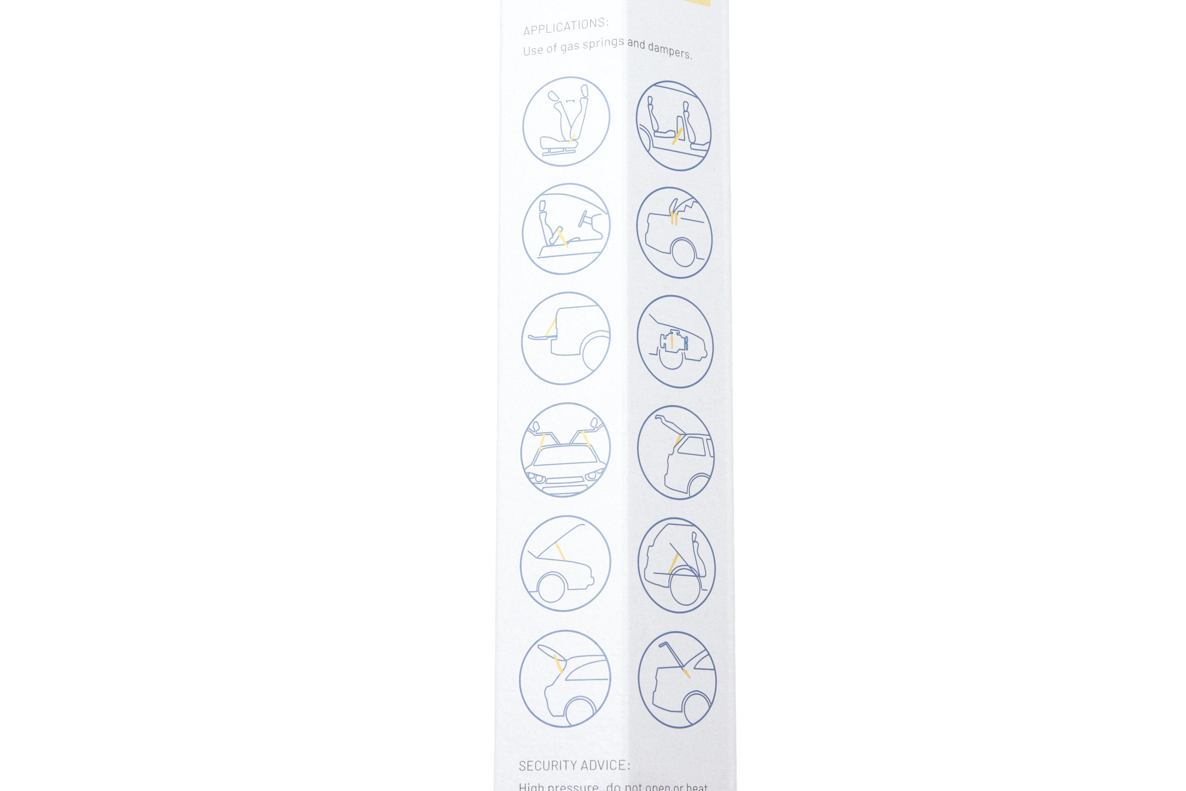 Амортизатор кришки багажника Seat Ibiza 02-09